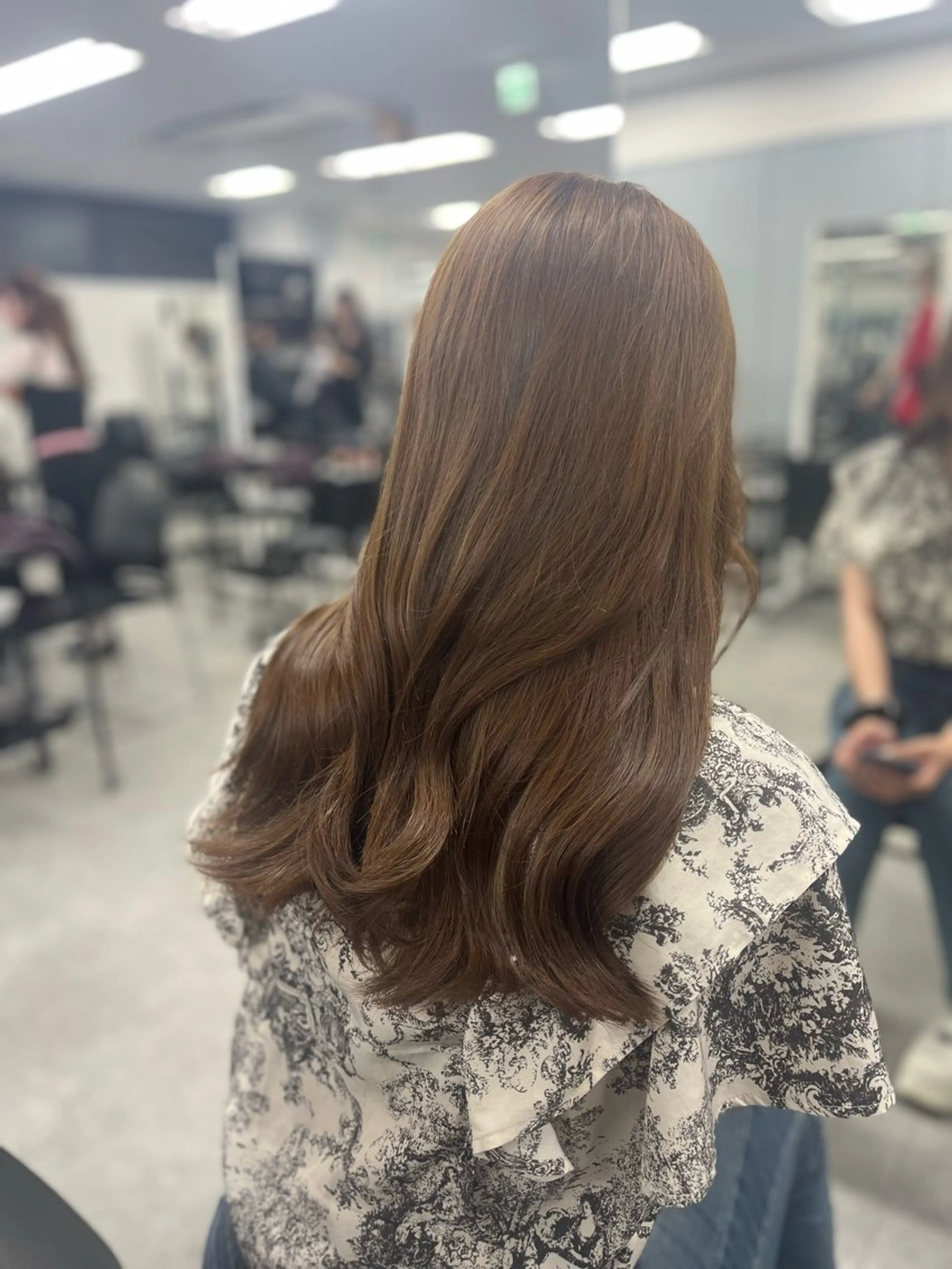 セミロング カラー ヘアアレンジ 韓国メンズヘア 🏹maika🪽のヘアスタイル