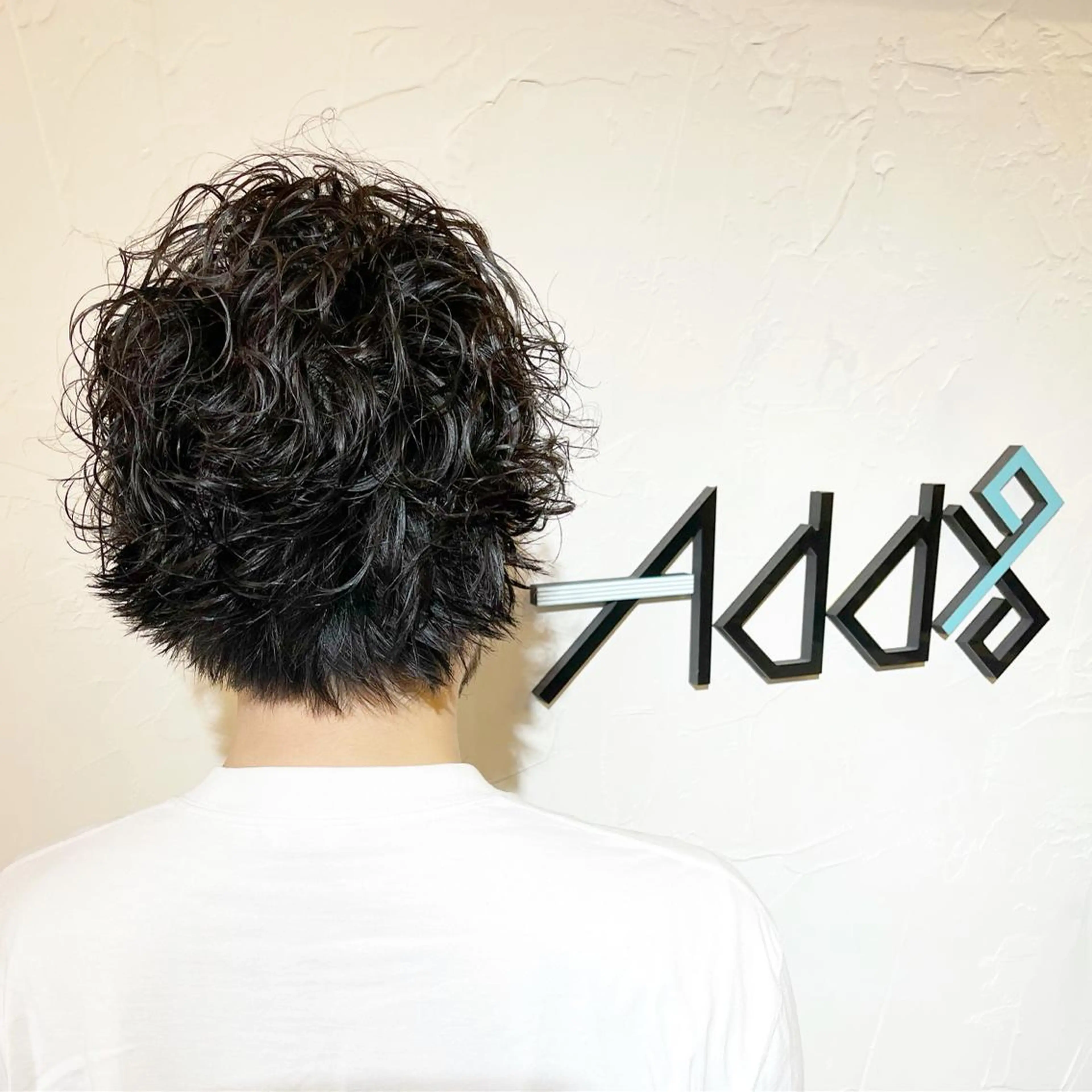 ショート カラー パーマ ヘアアレンジ メンズ トリートメント 酸熱トリートメント カット パーマ Add9 柳田健登のヘアスタイル