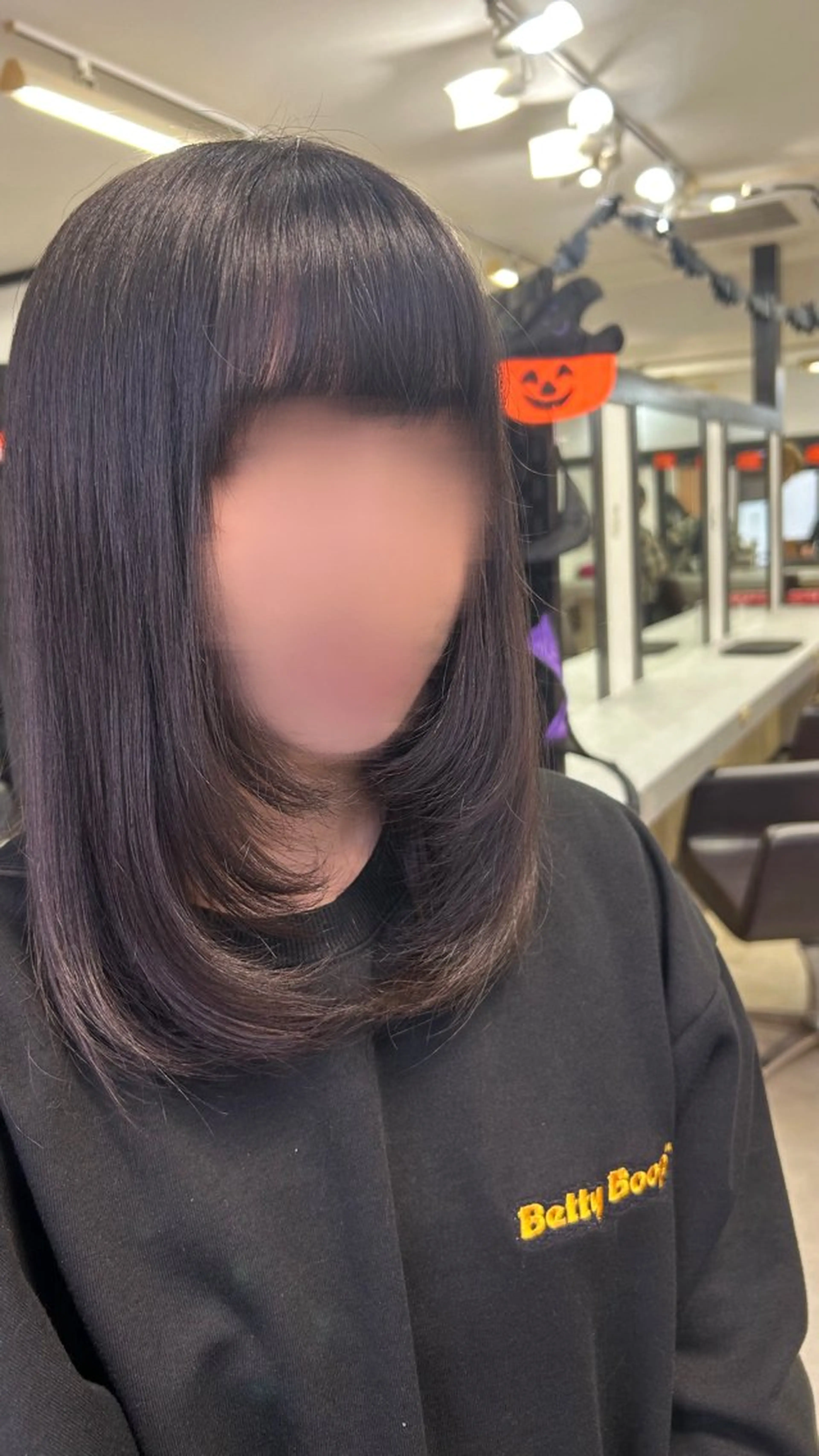 ミディアム ❄️艶カラー/レイヤ ー/ボブ/mao❄️のヘアスタイル