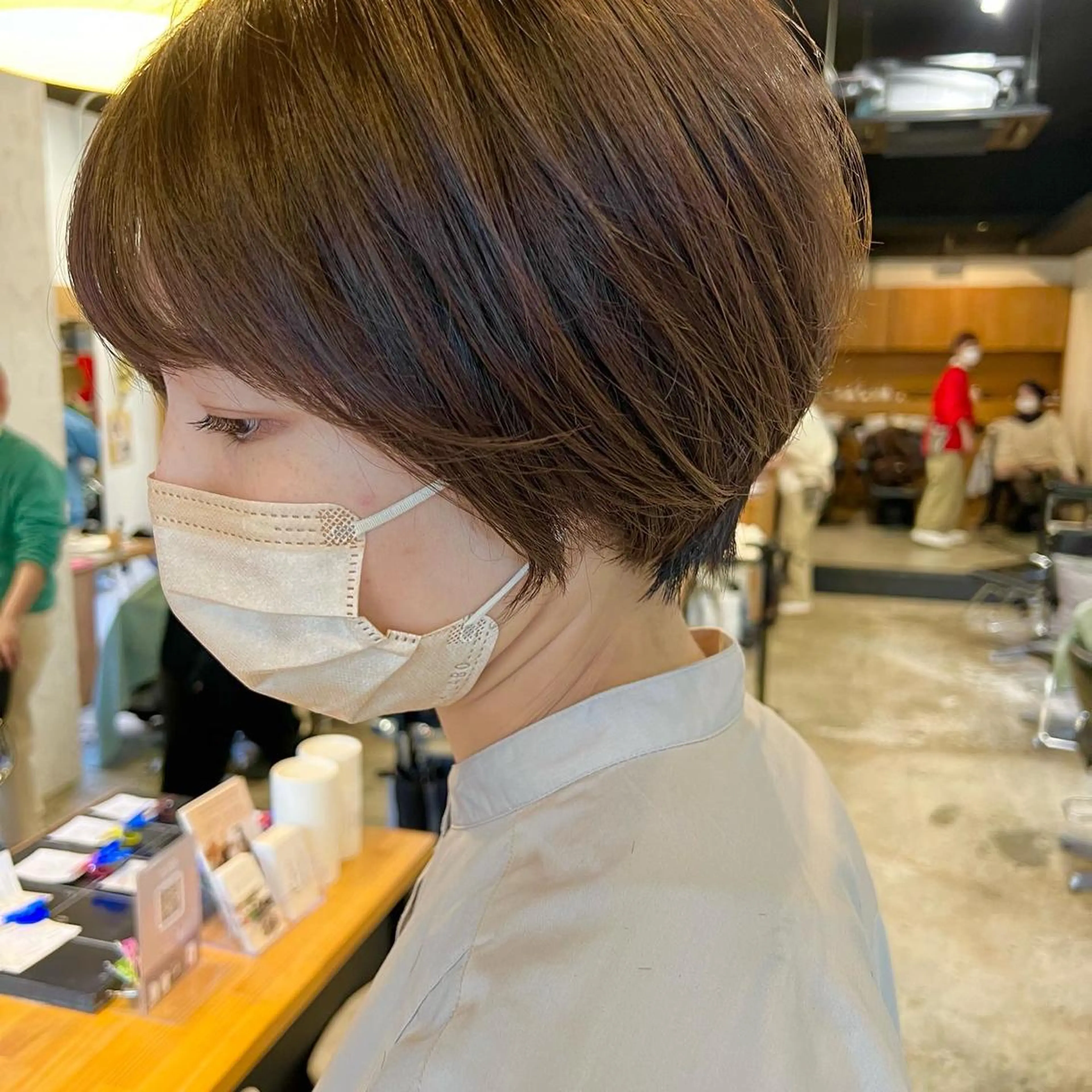 ショート カラー yoyo所属・ショートカット🍃 髪質改善✨岡元瑞貴のヘアスタイル