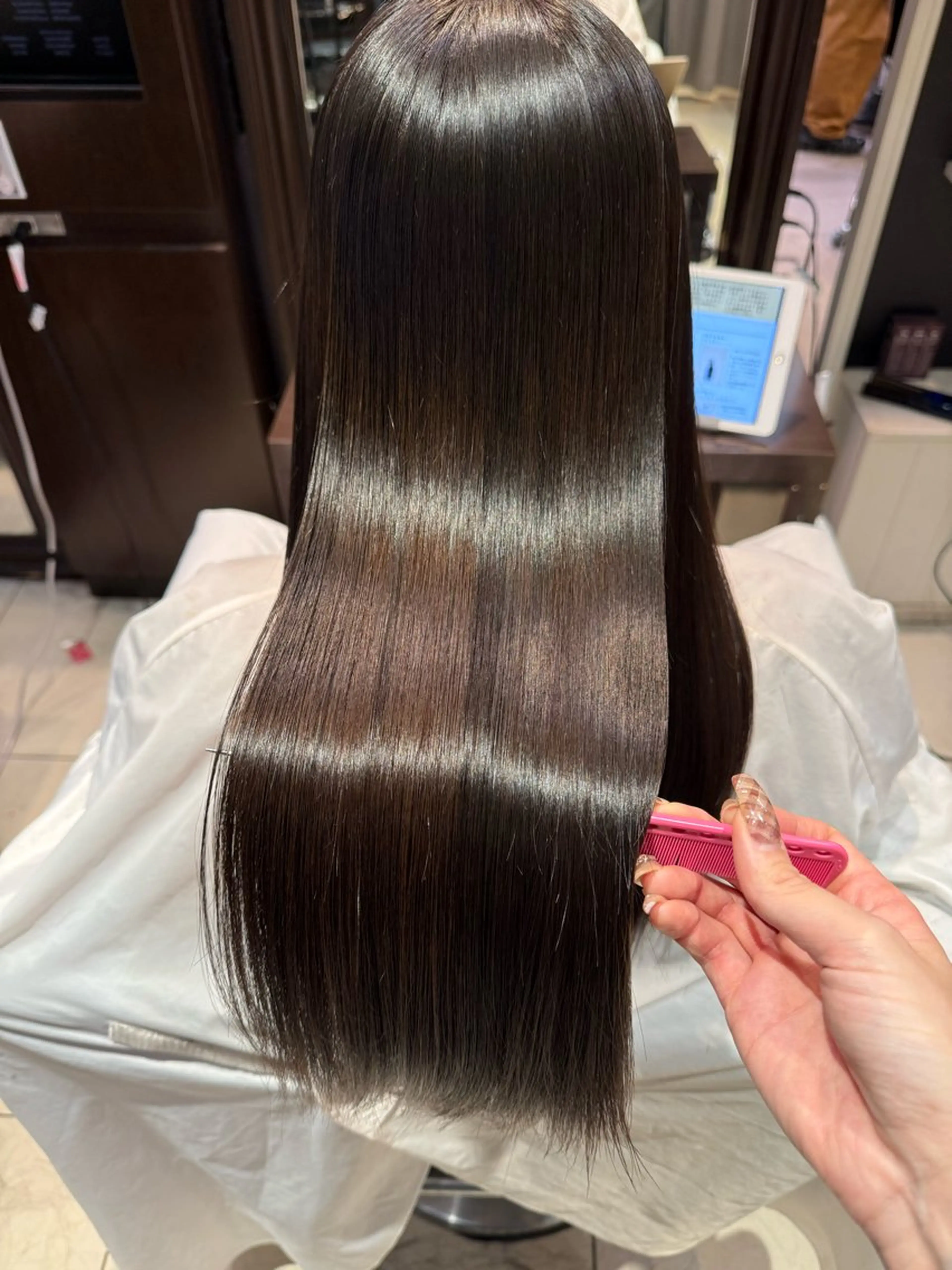 ロング トリートメント 【髪質改善💎韓国風 レイヤー🌷】山川のヘアスタイル