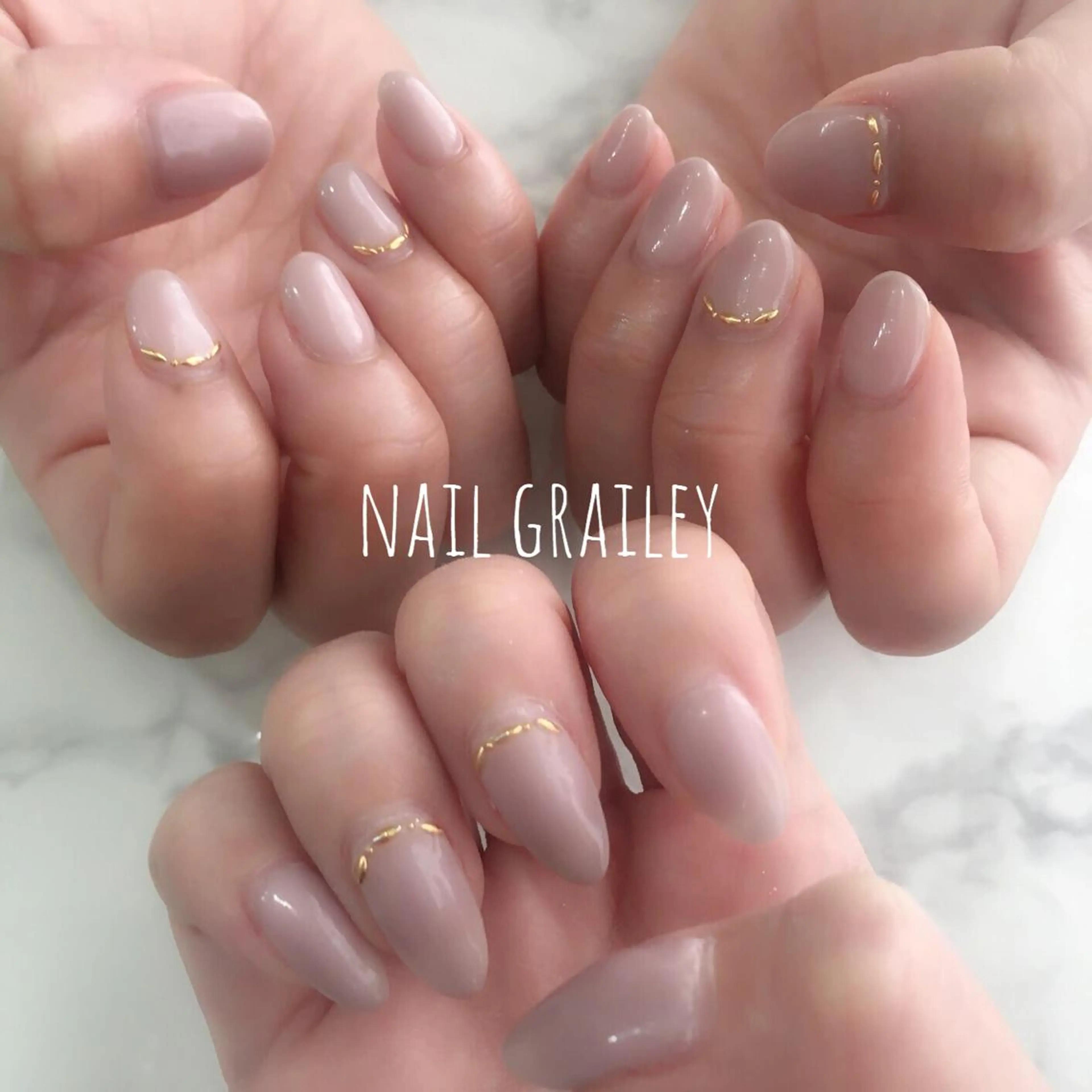 ネイル ワンカラーネイル nail makoのネイルデザイン
