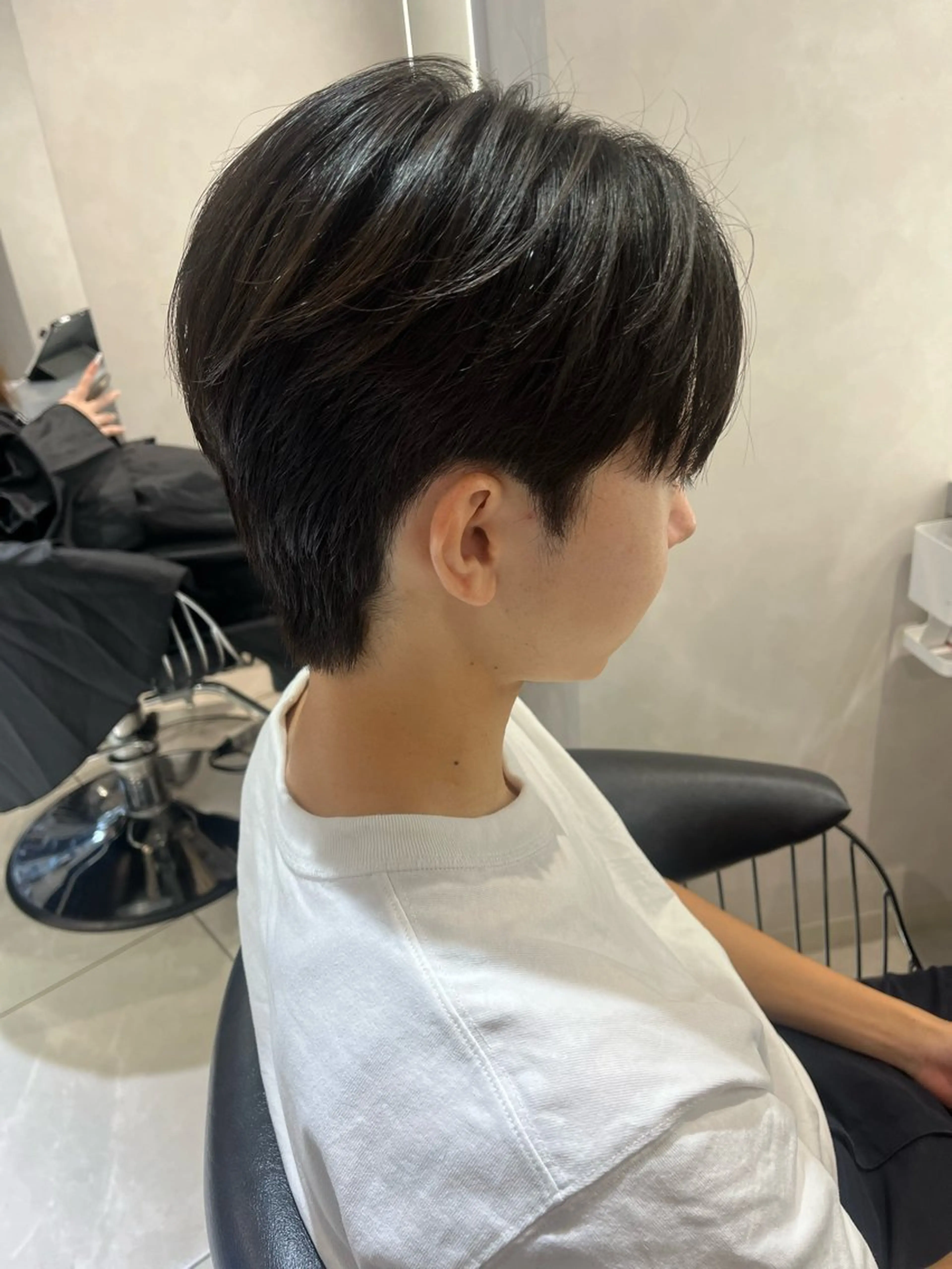 パーマ メンズ カット パーマ メンズセンターパート 🇰🇷wakanaのヘアスタイル