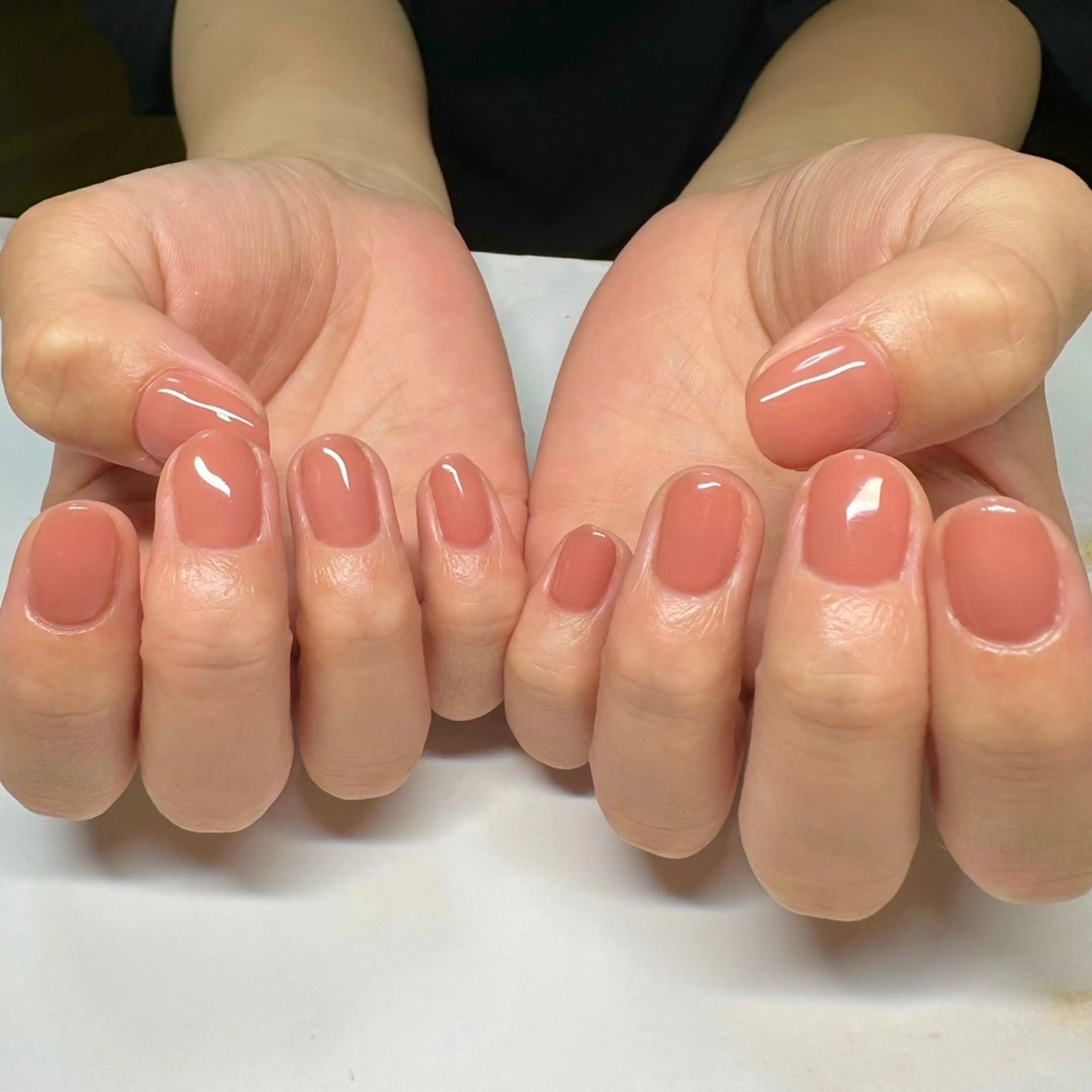 ワンカラーorラメグラデーション【オフなし】の写真