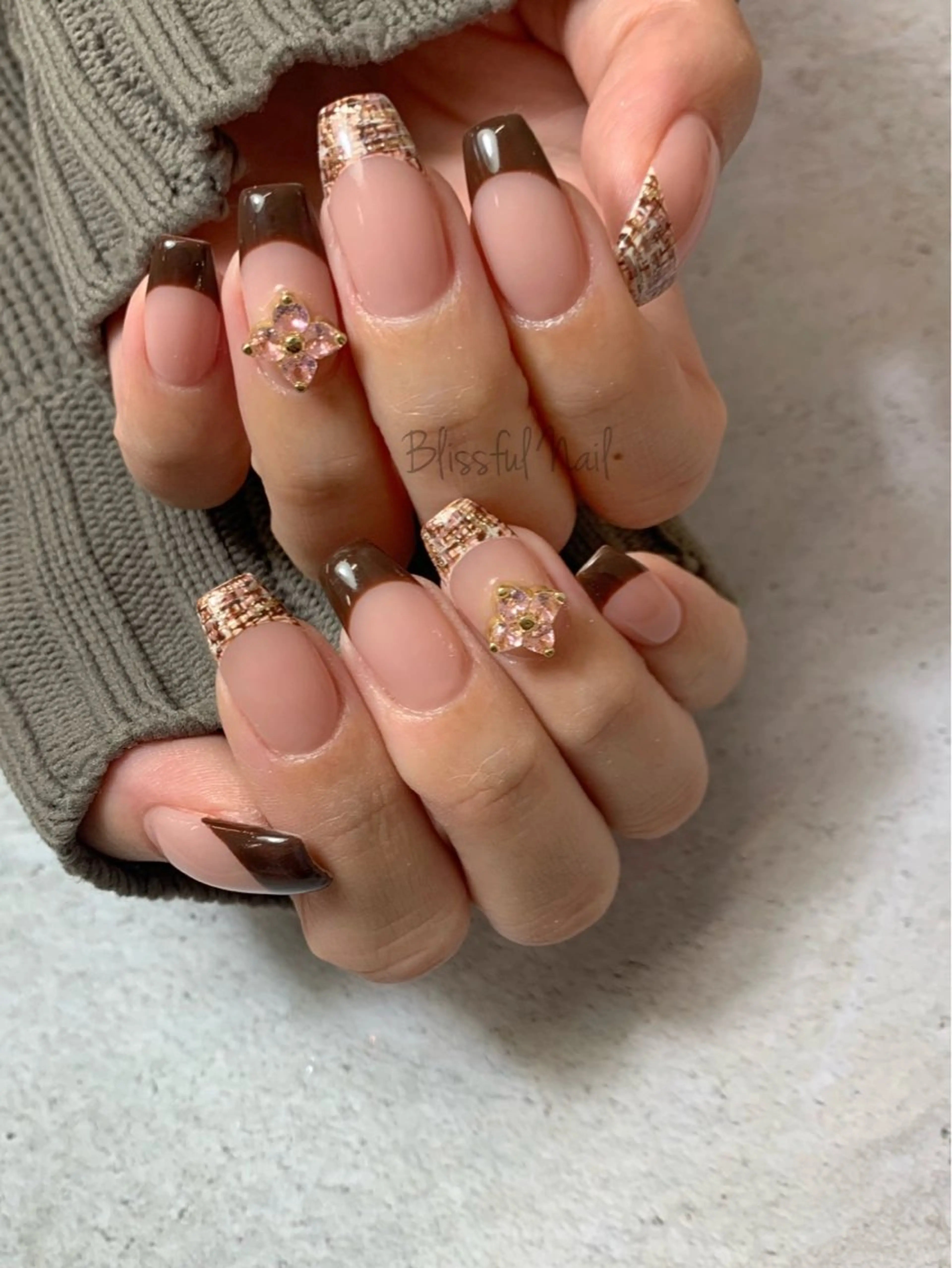 ネイル ハンドネイル Blissful💅 Yurika✩࿐⋆*のネイルデザイン