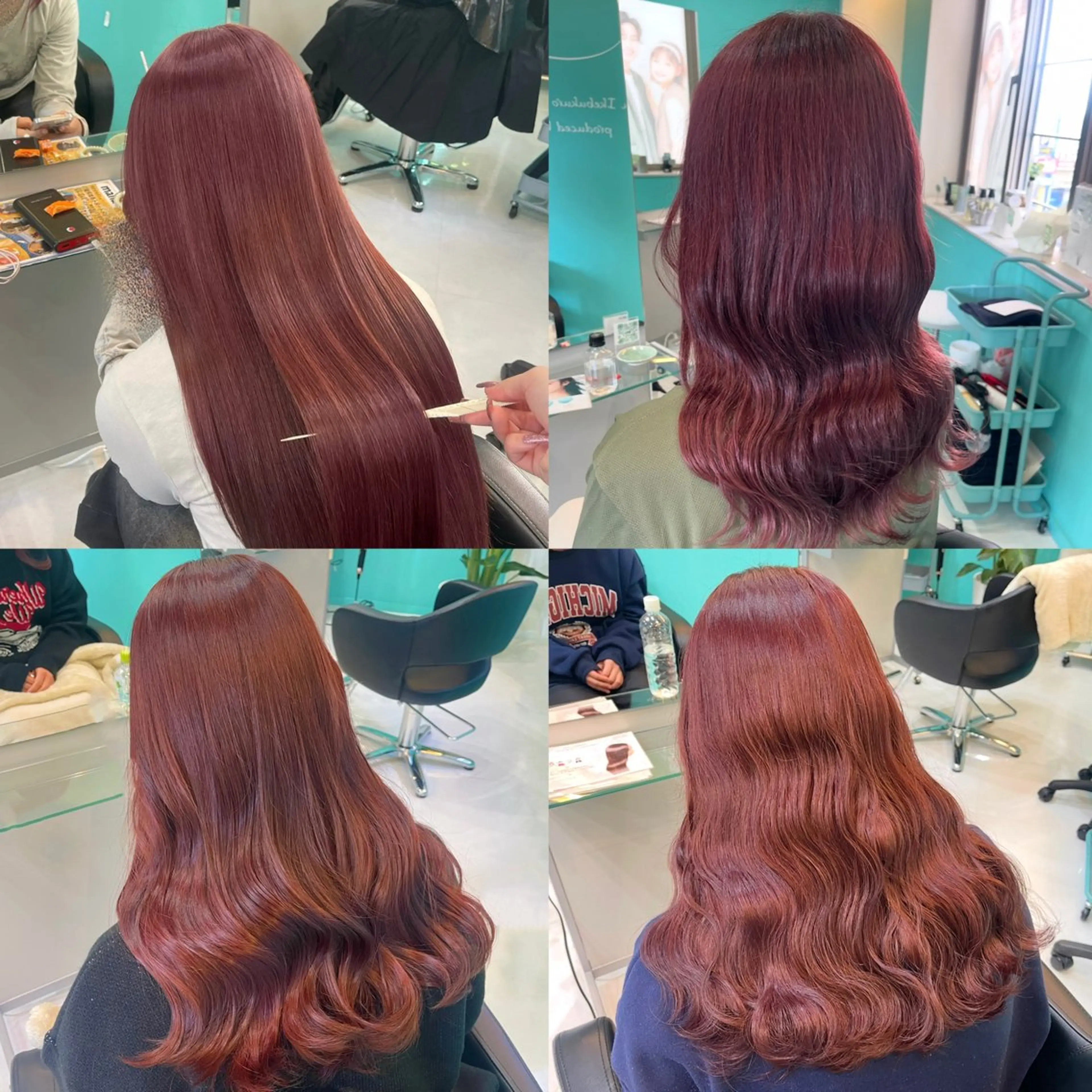 カラー ヘアカラー mana/ブリーチ/ ヘアセット/メンズのヘアスタイル