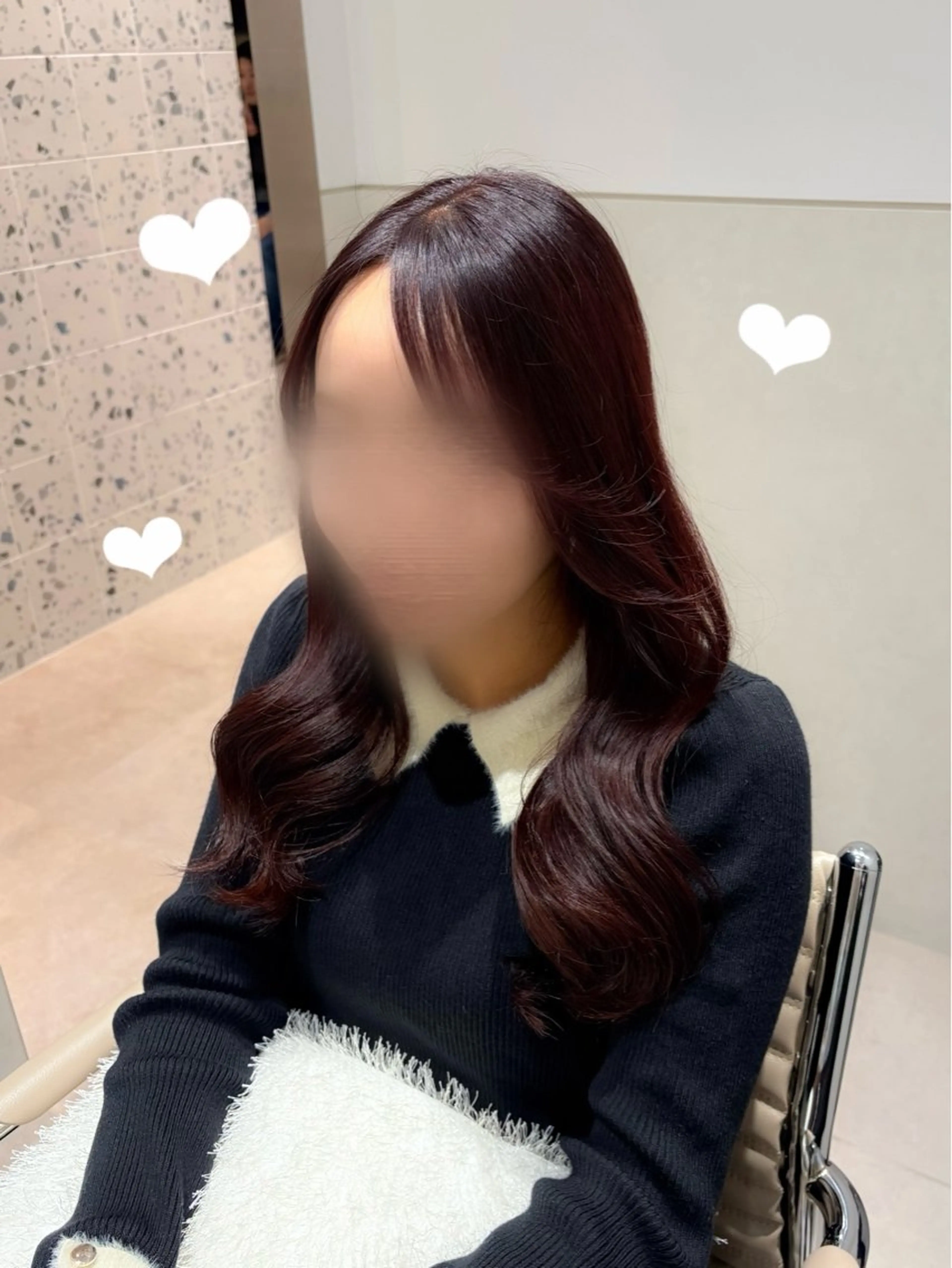 ロング カラー SALOWIN京都河原町suite店所属・うる艶カラー／ 髪質改善／arisaのヘアスタイル