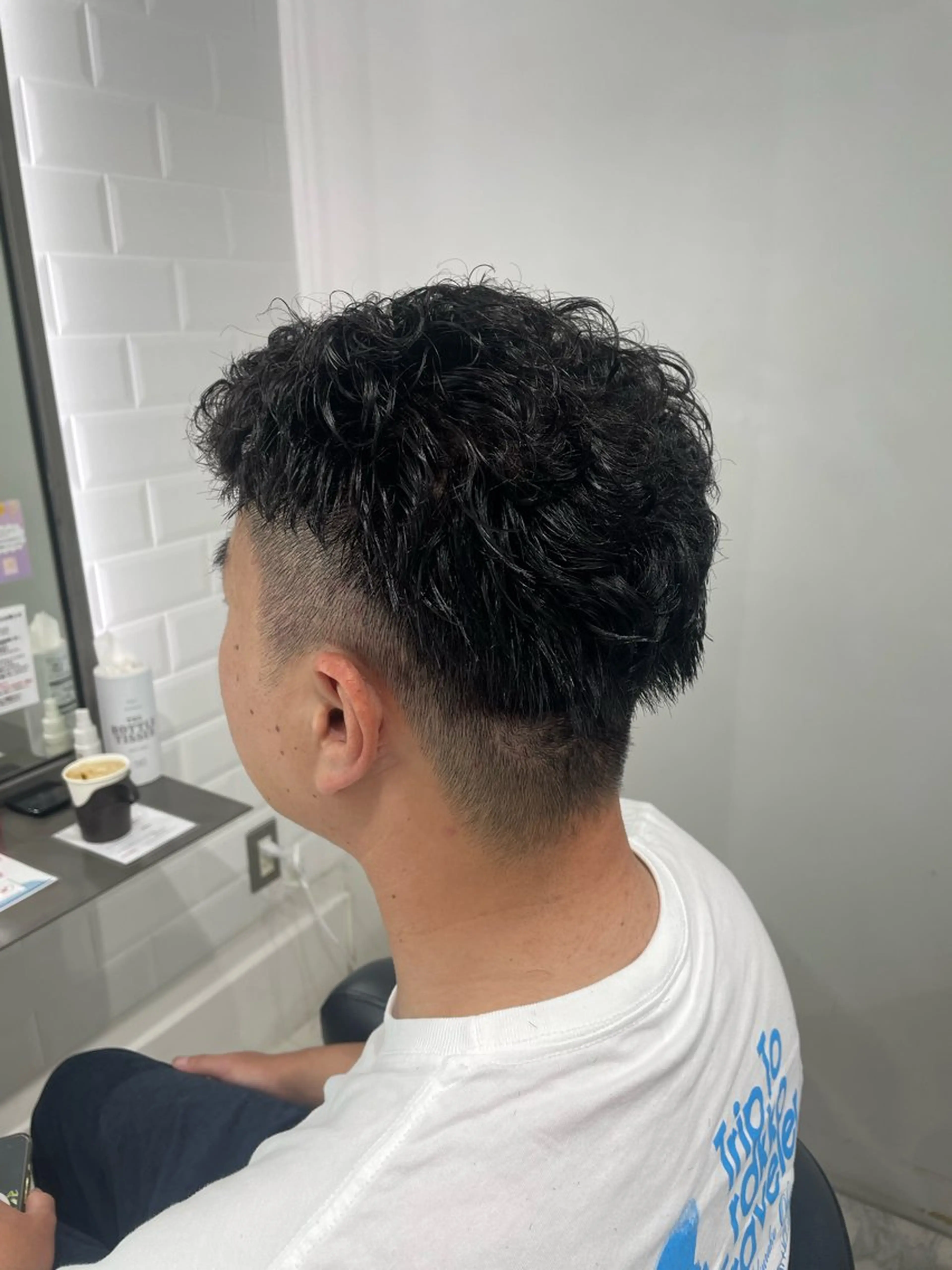 パーマ メンズ カット パーマ トリートメント 🫧stailist 🫧Aoiのヘアスタイル