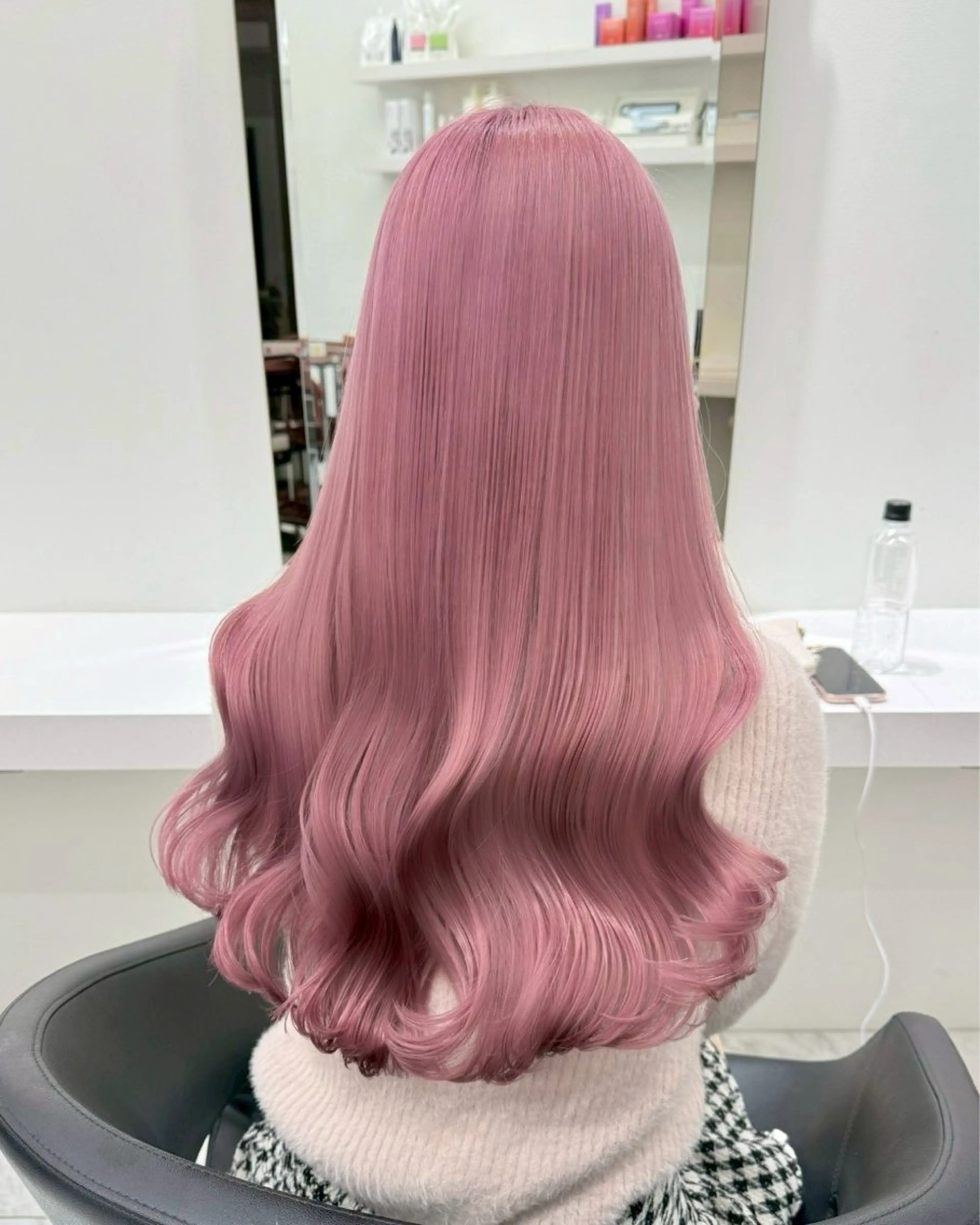ロング カラー ブリーチ 透明感カラー ハイトーンカラー ヘアカラー ハイトーンカラー💞 くるみ🎀のヘアスタイル