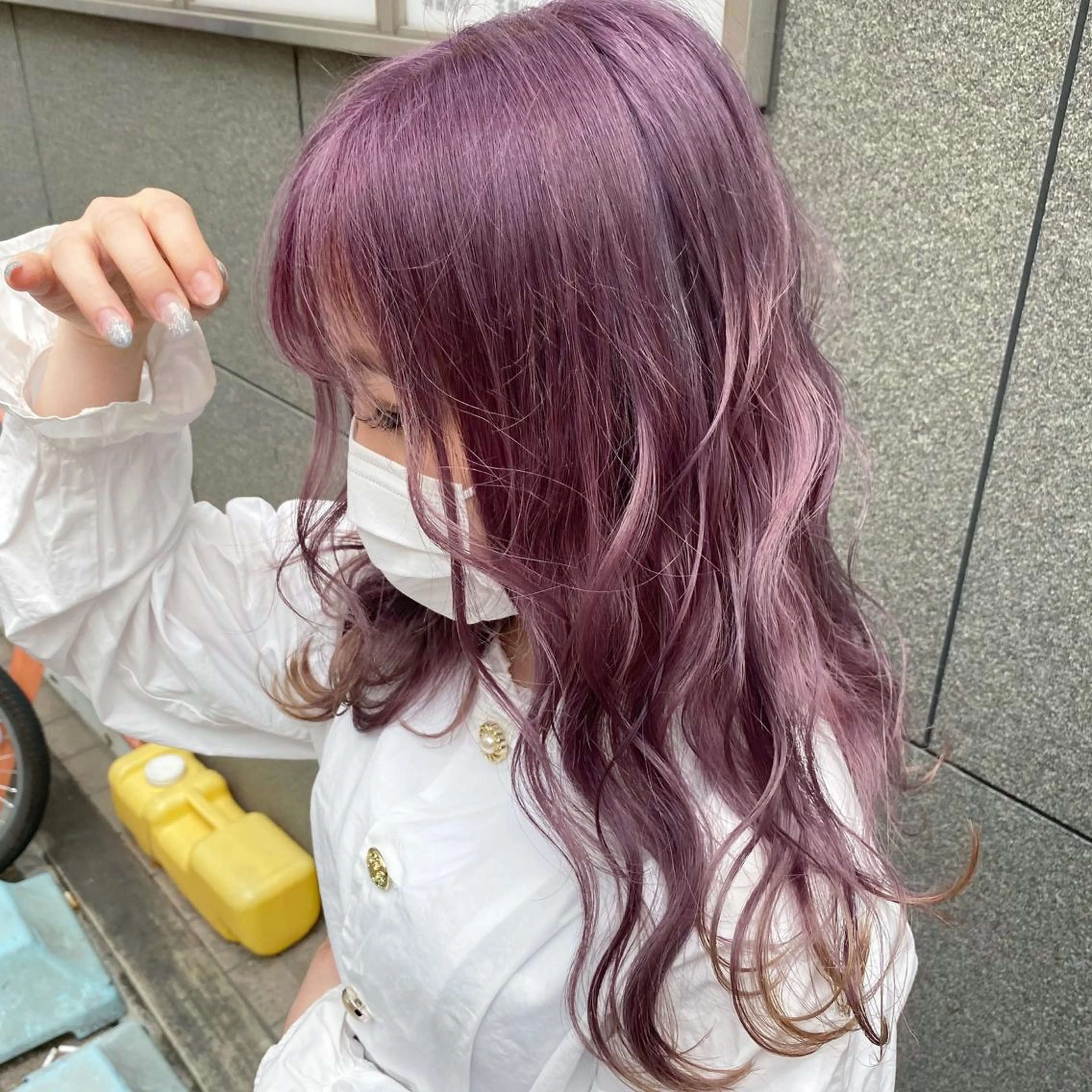ロング カラー 🧡色落ちまで2度綺 麗なカラー🧡ヨシキのヘアスタイル