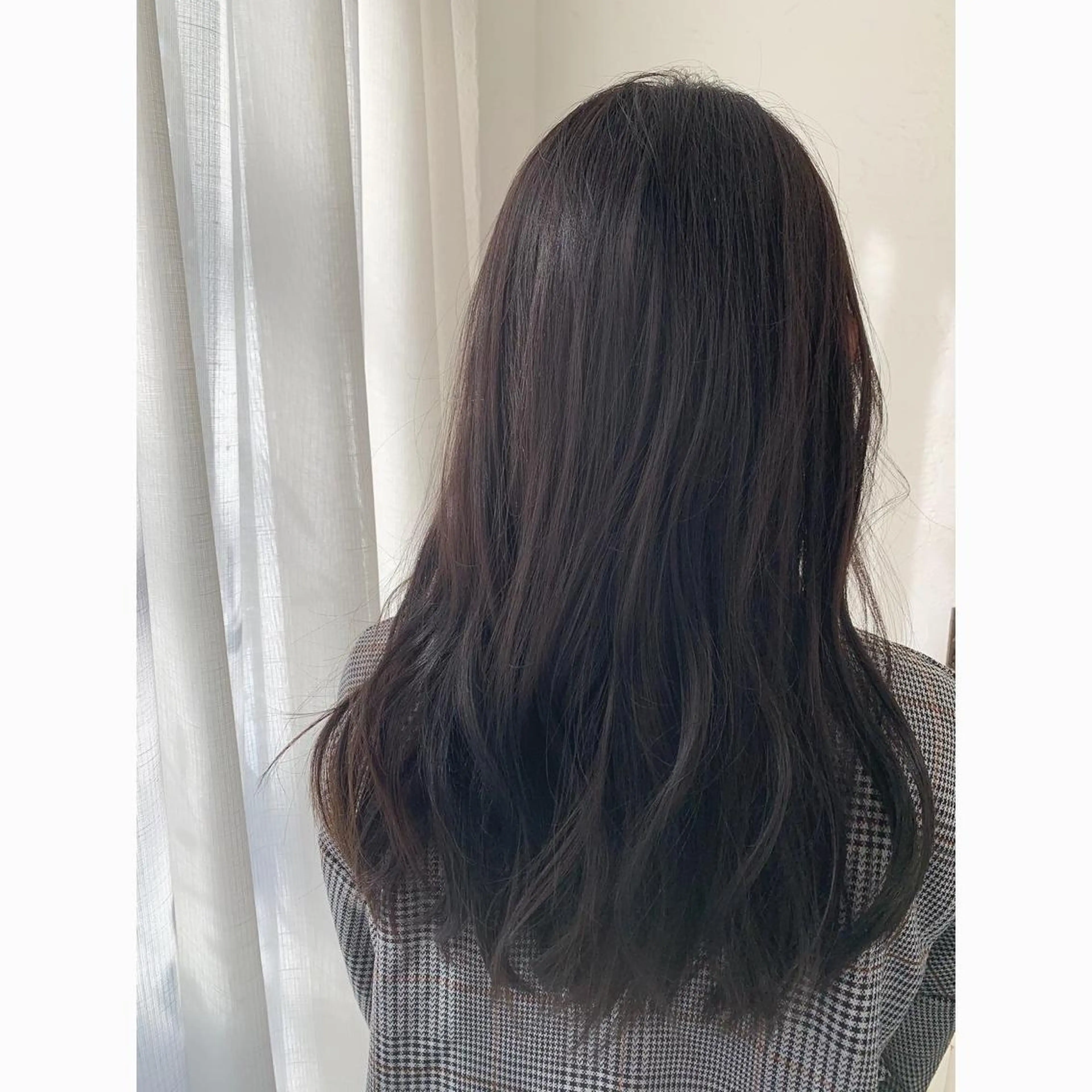 ロング カラー カット ヘアカラー fio マナミのヘアスタイル
