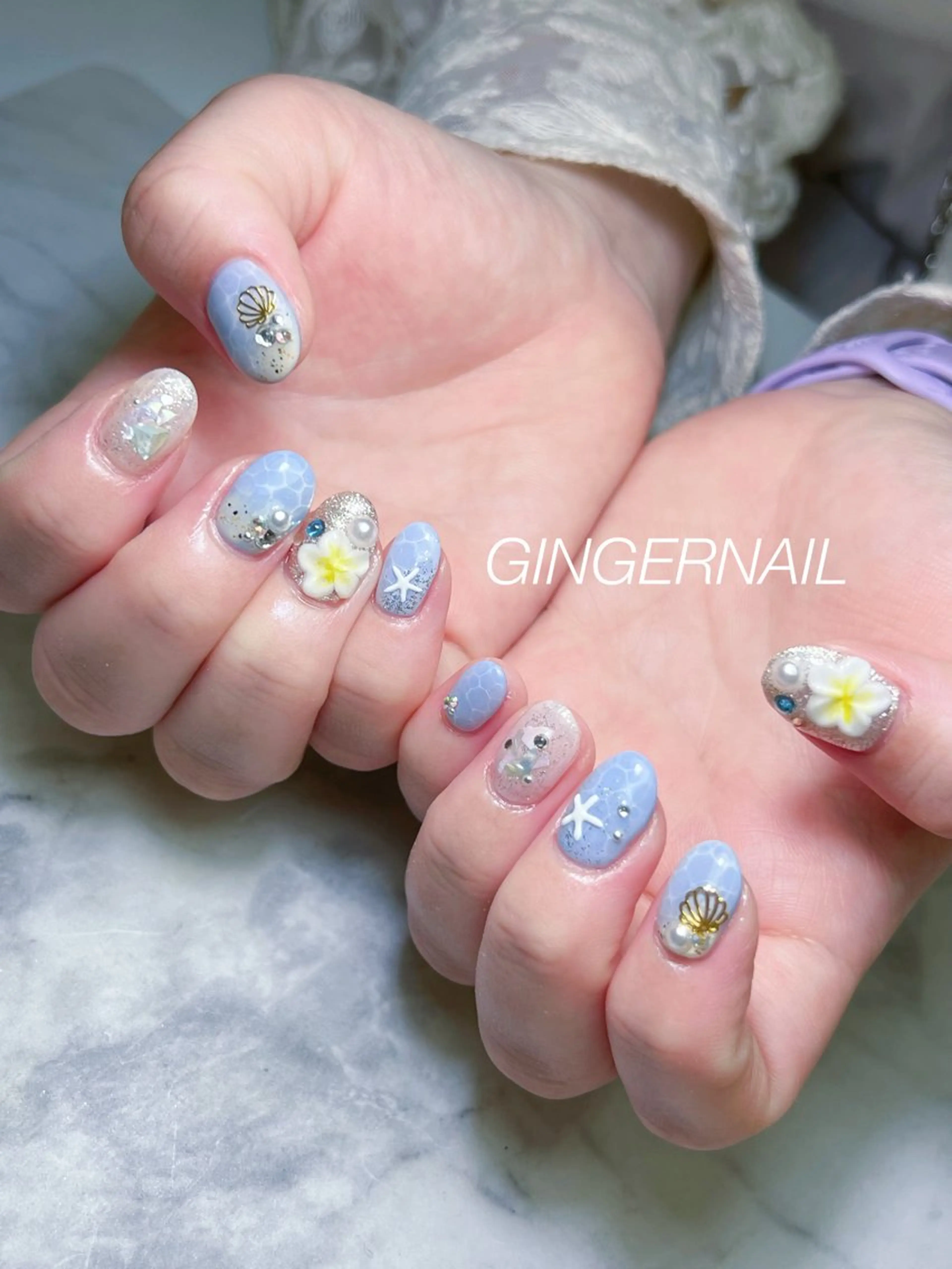 ネイル ハンドネイル ハンドケア GINGER NAIL所属・代々木 GINGERNAILのネイルデザイン