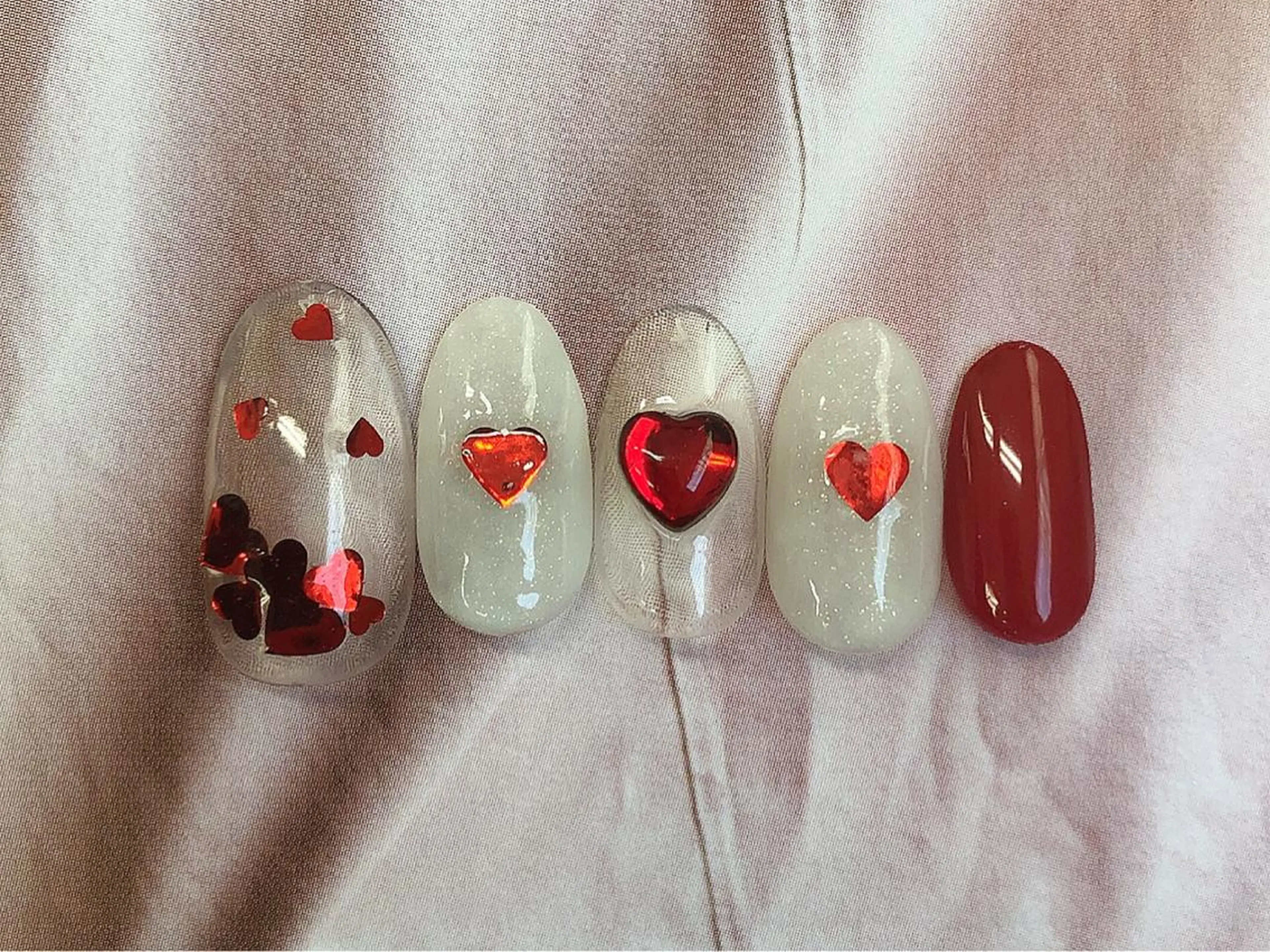 ショート カラー ネイル chéri sinagawaのネイルデザイン