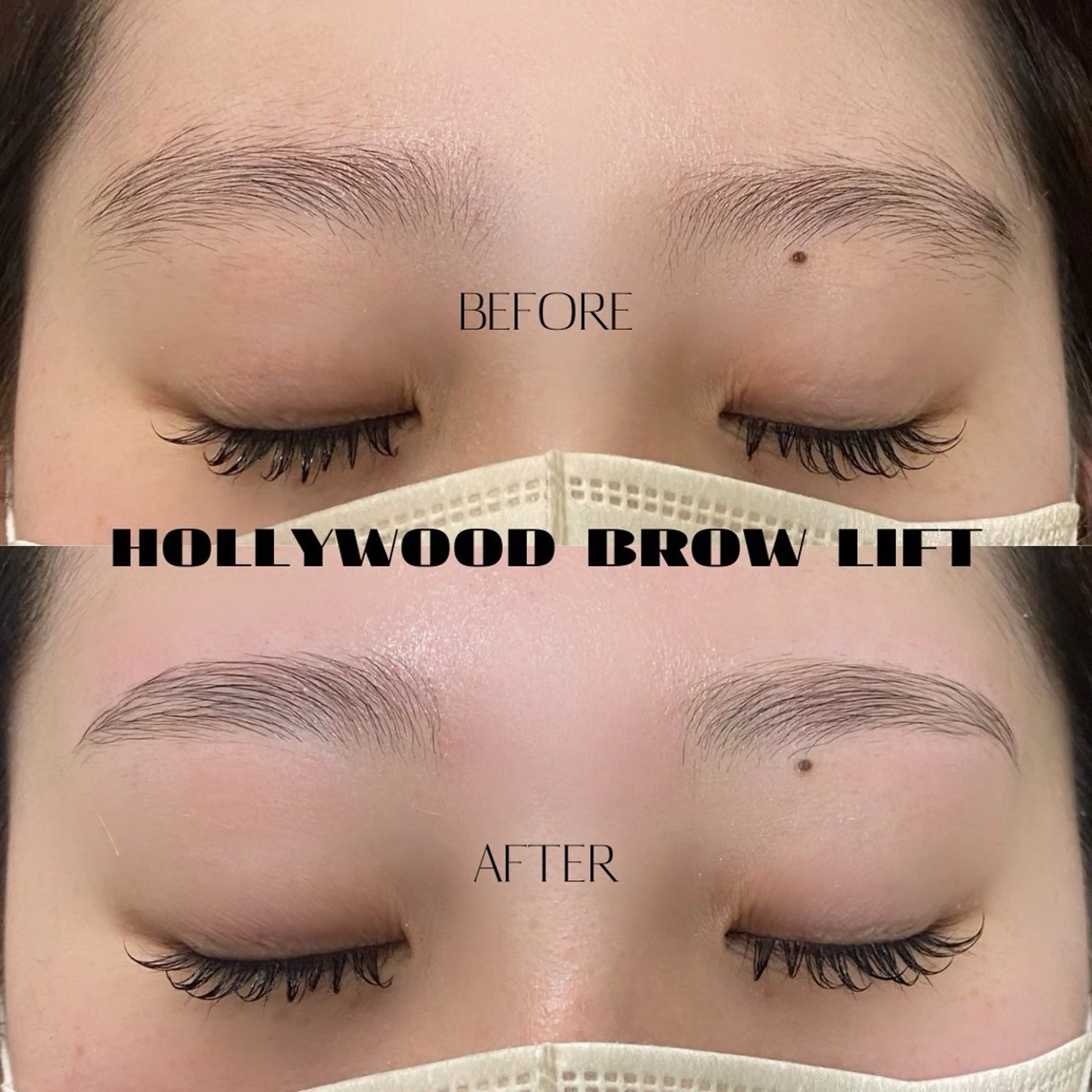 アイブロウ ハリウッドブロウリフト total beauty salon Li-Amica所属・KARIN/りあみか /眉毛/まつげ/脱毛のマツエク・マツパデザイン