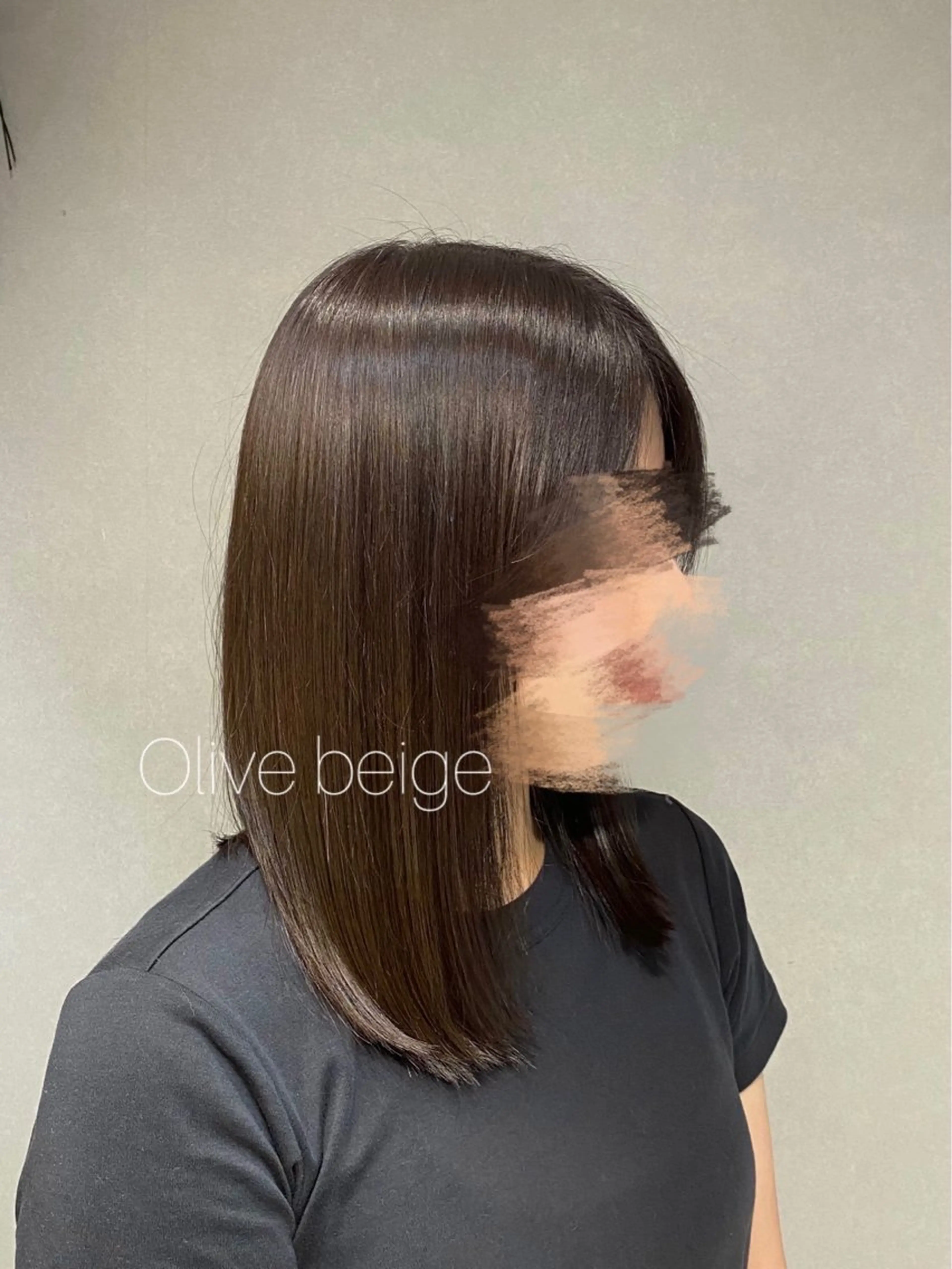 ミディアム ヘアカラー トリートメント 🫧髪質改善 🌼きさき🌼のヘアスタイル