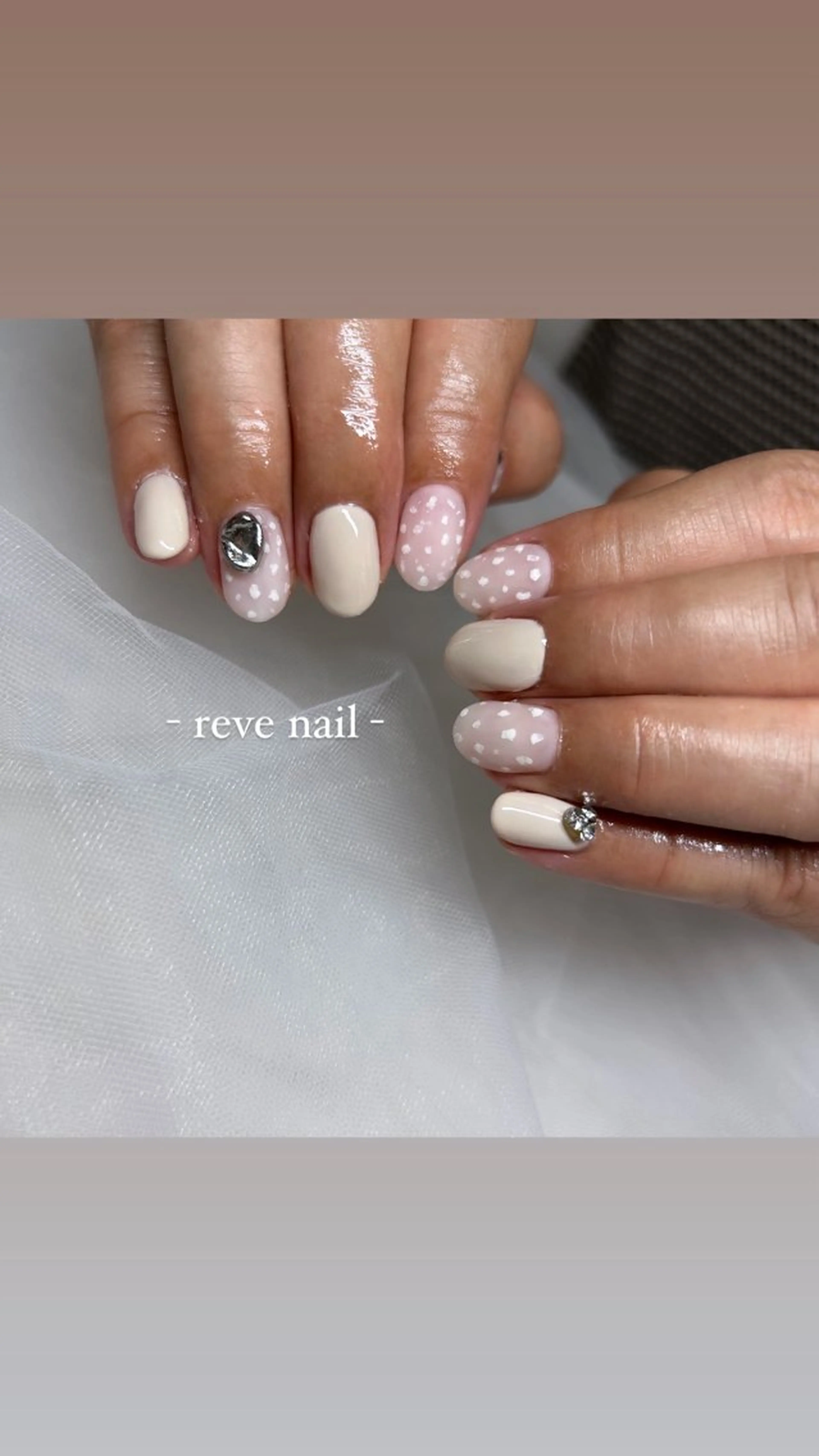 ネイル ハンドネイル 門真市 三ツ島 reve nailのネイルデザイン