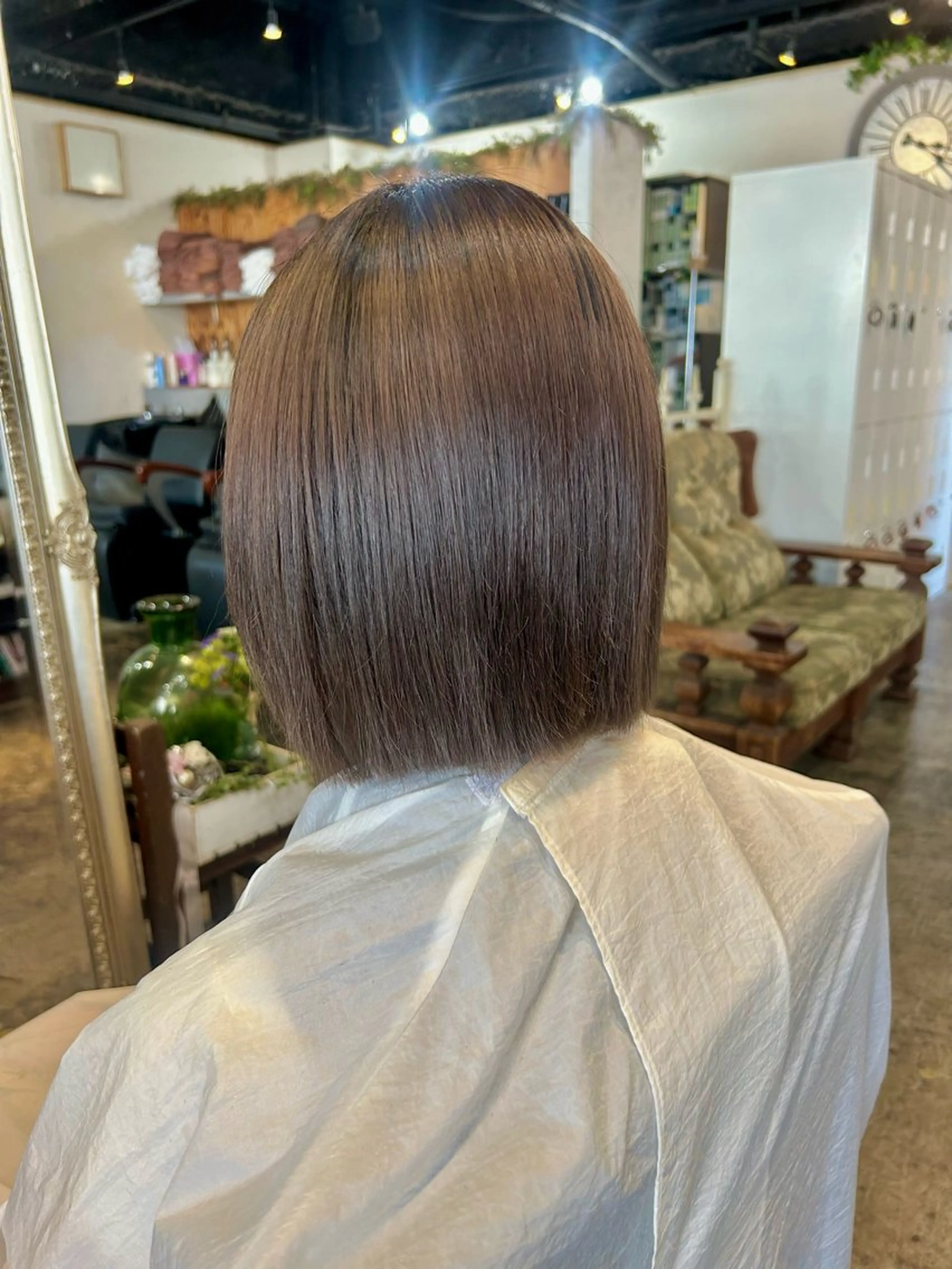 ショート 切りっぱなしボブ ボブ beat立川店所属・Julia🖤 🌬️🩵のヘアスタイル