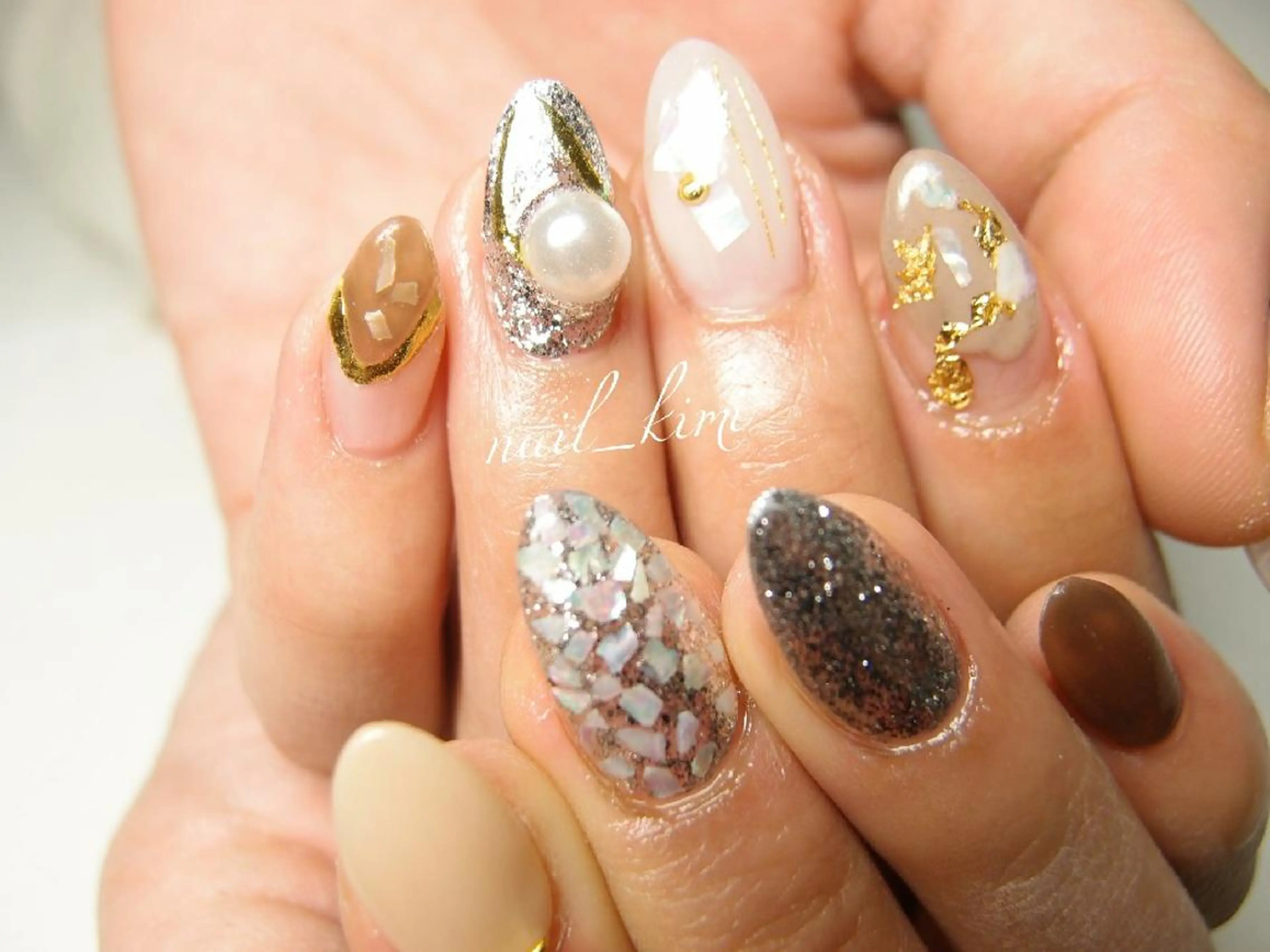 ネイル アートネイル ConneQt所属・ETHOSENSE. kimikaのネイルデザイン