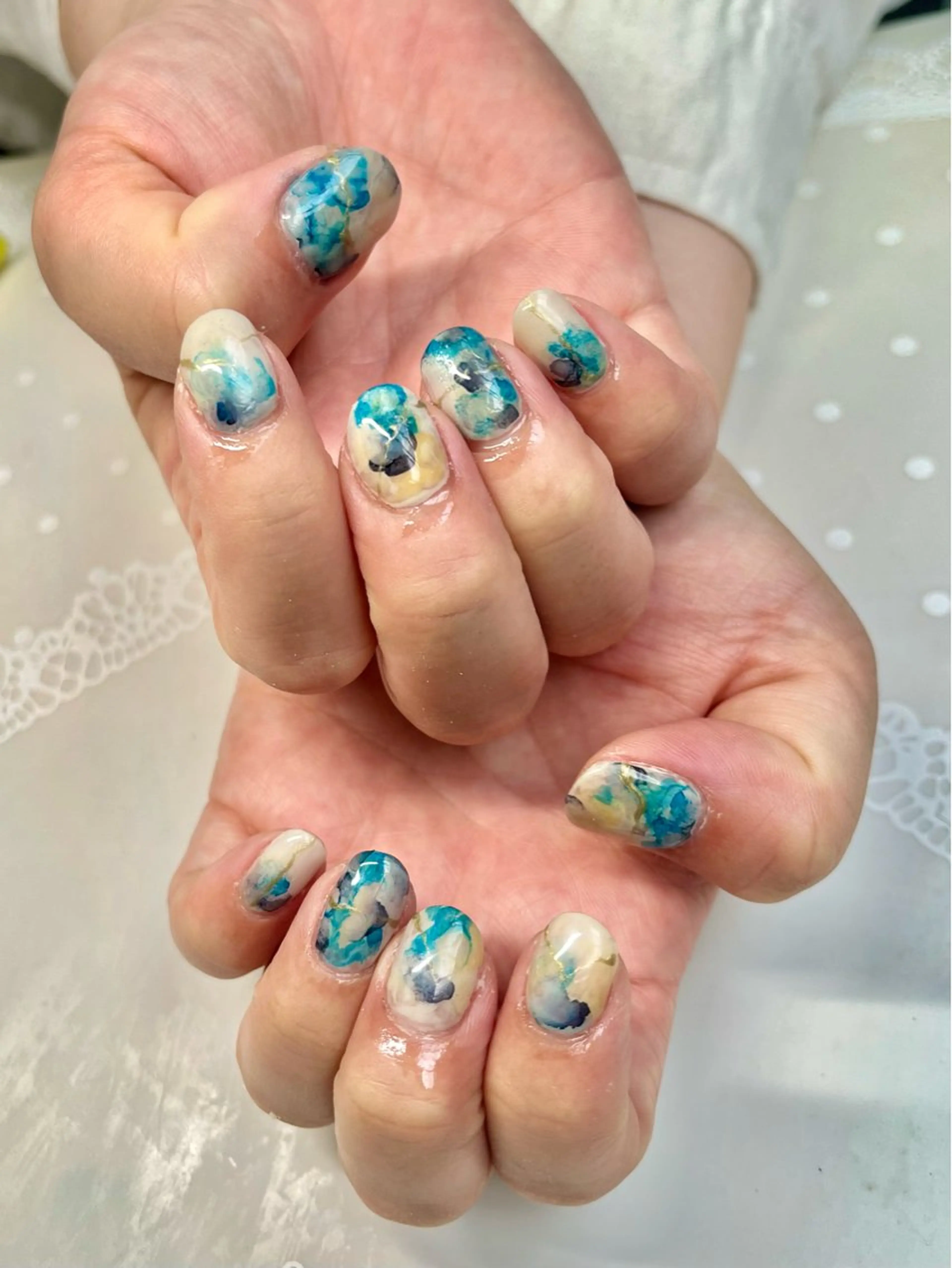 ネイル ハンドネイル 新宿ネイルサロン ジェミディローサ所属・新宿ネイルサロン ジェミディローサのネイルデザイン