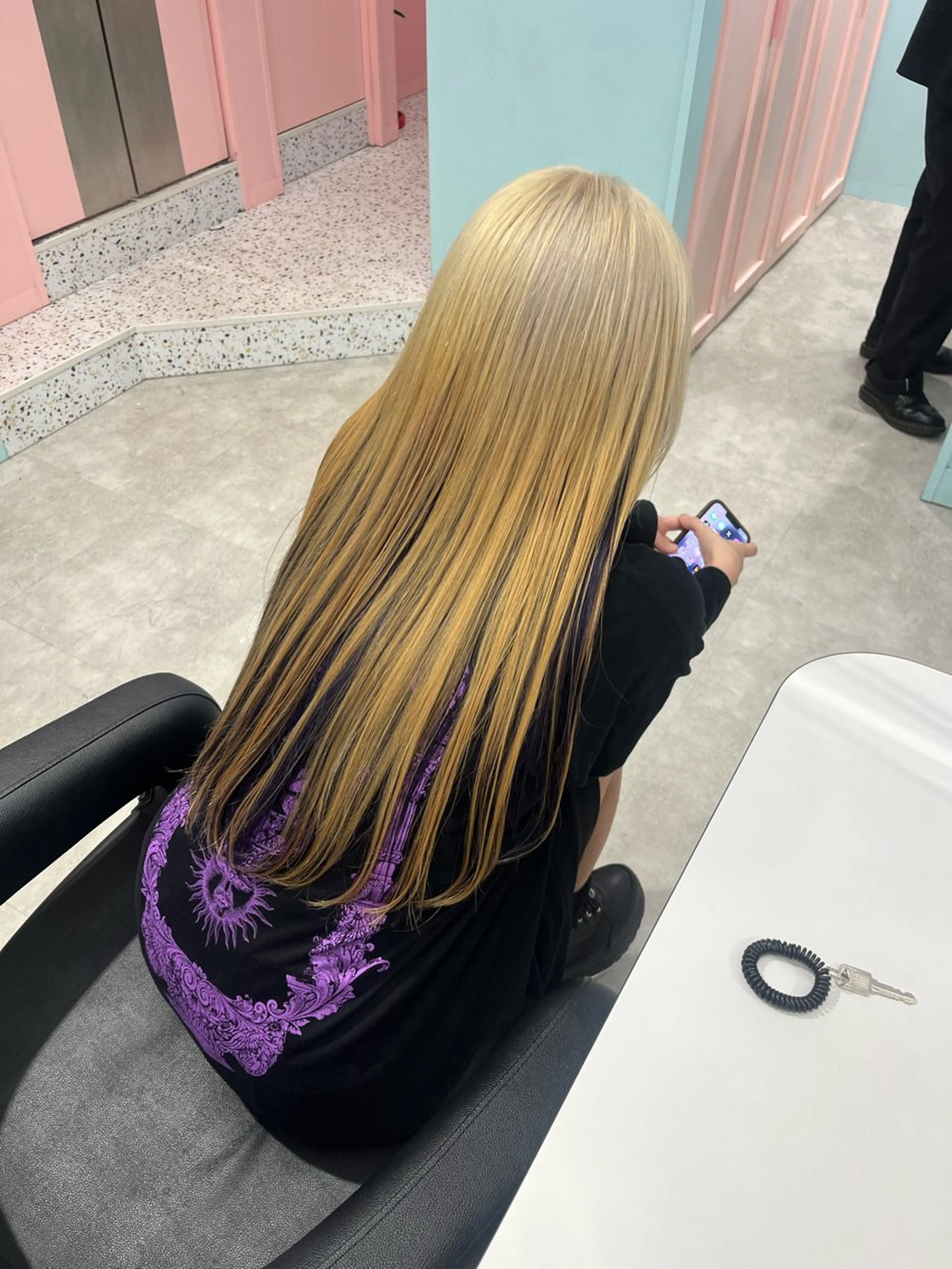 ロング カラー みう/仙台/暖色/ 艶髪/顔周りカット/のヘアスタイル