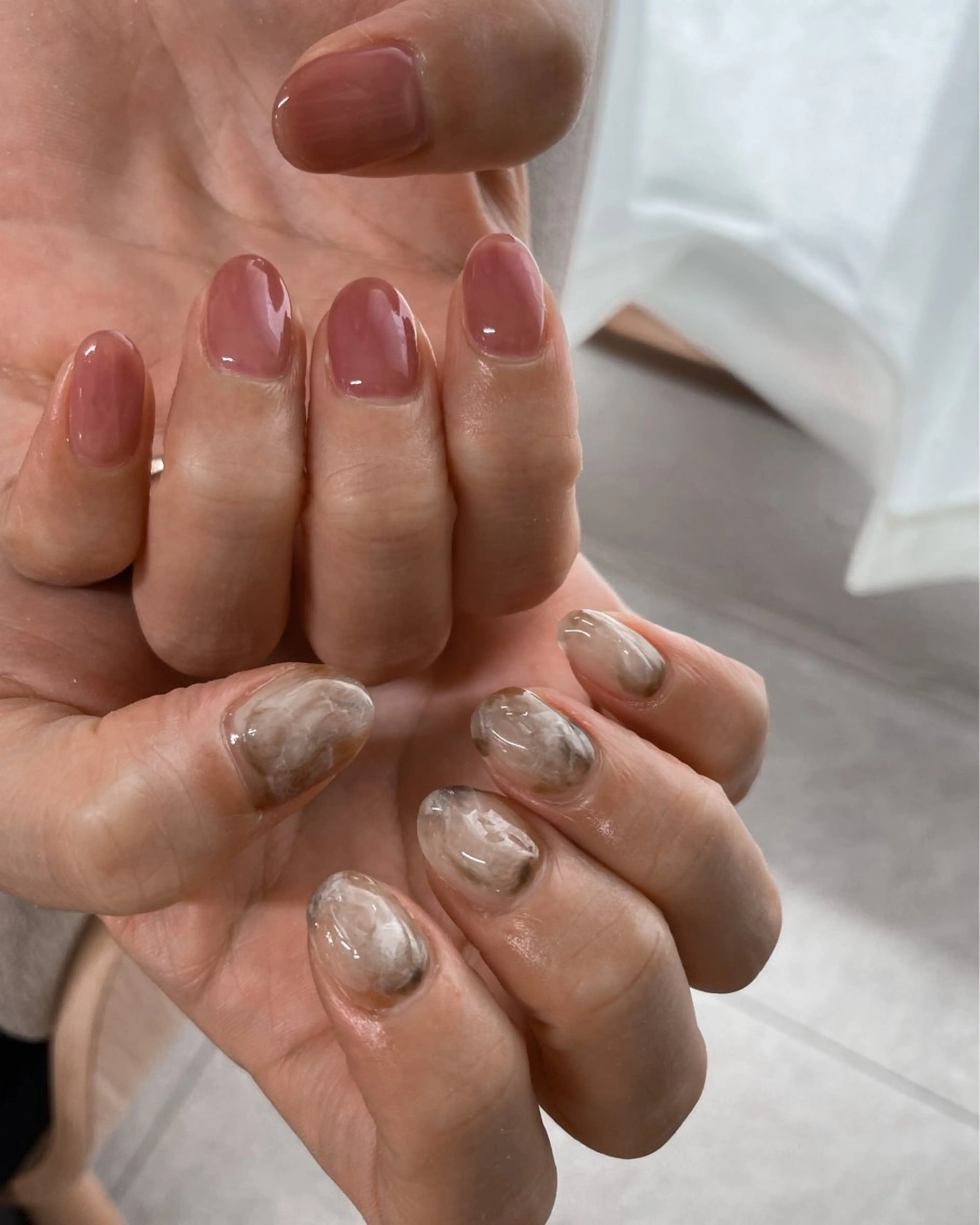 ネイル ハンドネイル "achoe" コエ HARUNAのネイルデザイン