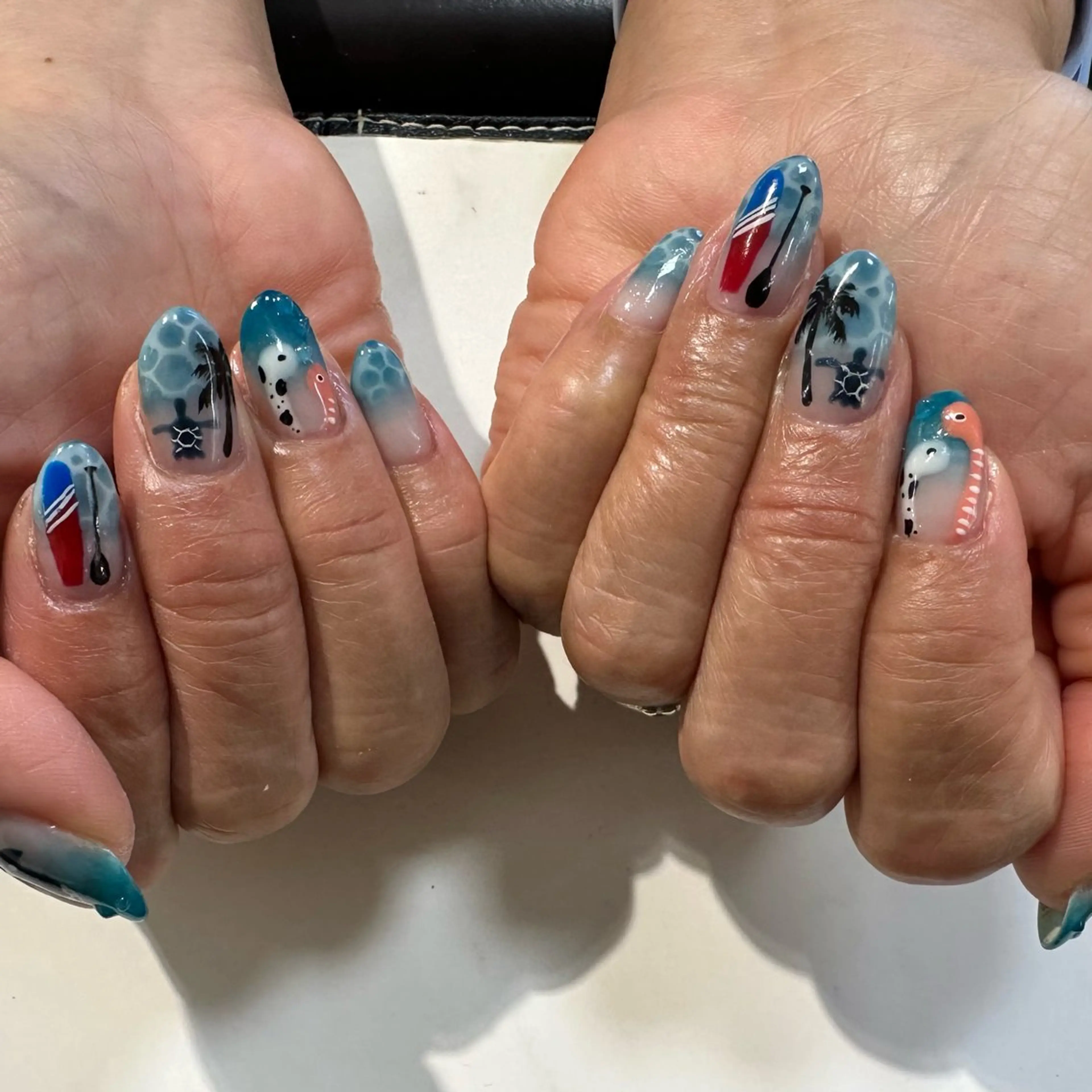 ネイル ハンドネイル LaViena姫路所属・e_nail 〜本格ケア〜のネイルデザイン