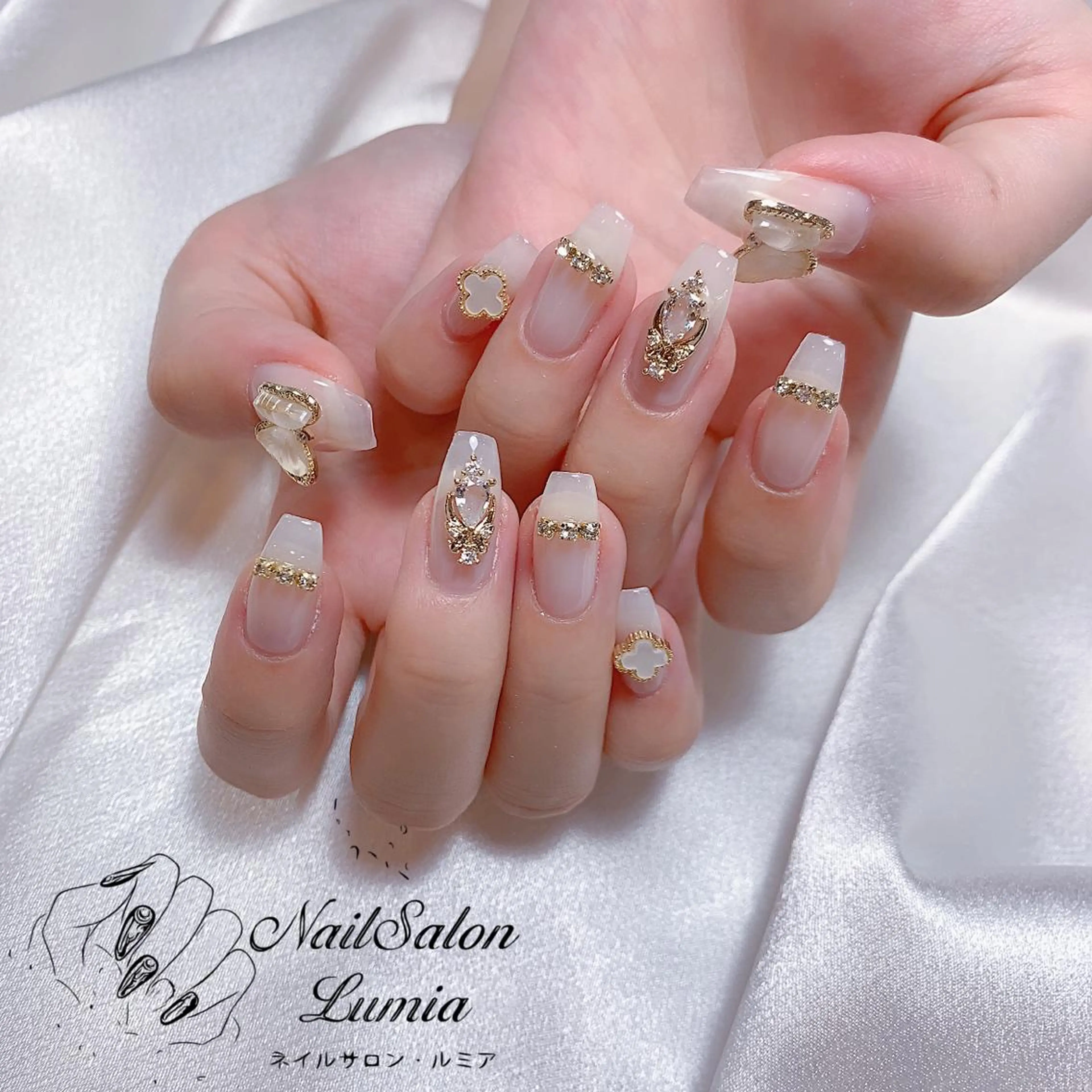 ネイル ハンドネイル ネイルサロン ルミア Lumia 店長のネイルデザイン