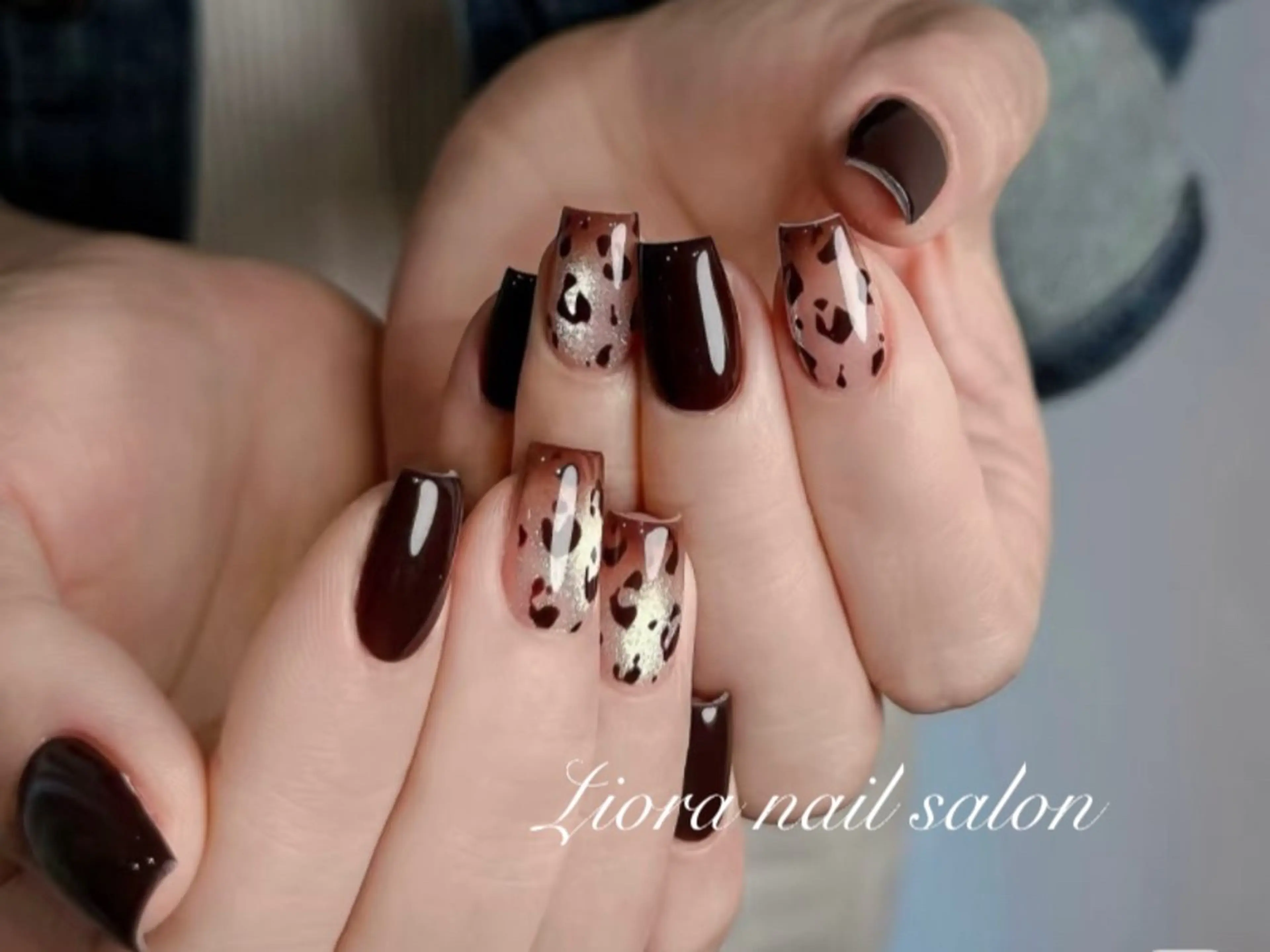 ネイル フレンチネイル ジェルネイル ガーリー グラデーション キラキラネイル ハンドネイル Liora nail スカルプ専門店のネイルデザイン