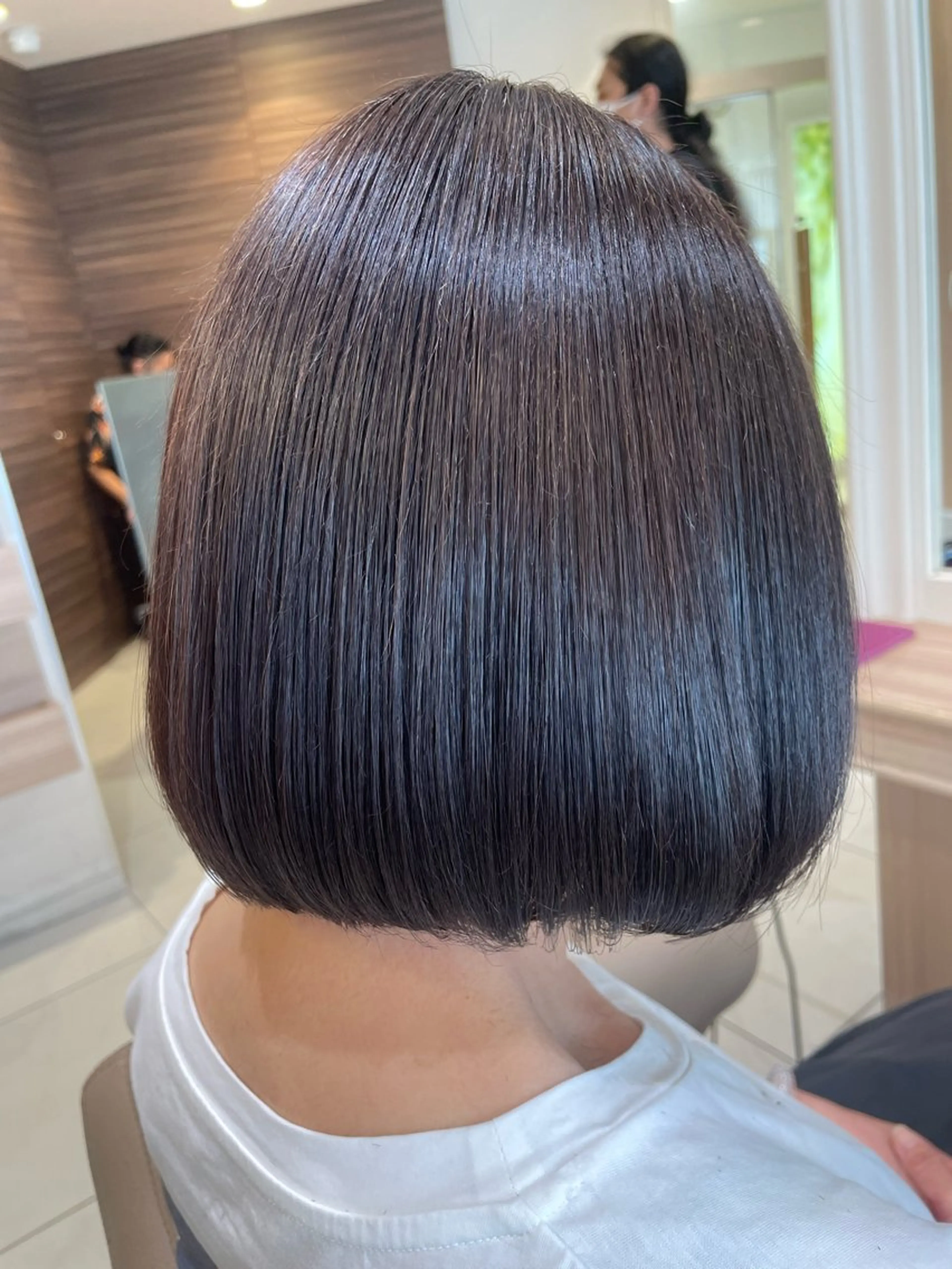 ショート パーマ カット 縮毛矯正 トリートメント 韓国ヘアメイク🎀/ 縮毛矯正✨山本媛香のヘアスタイル