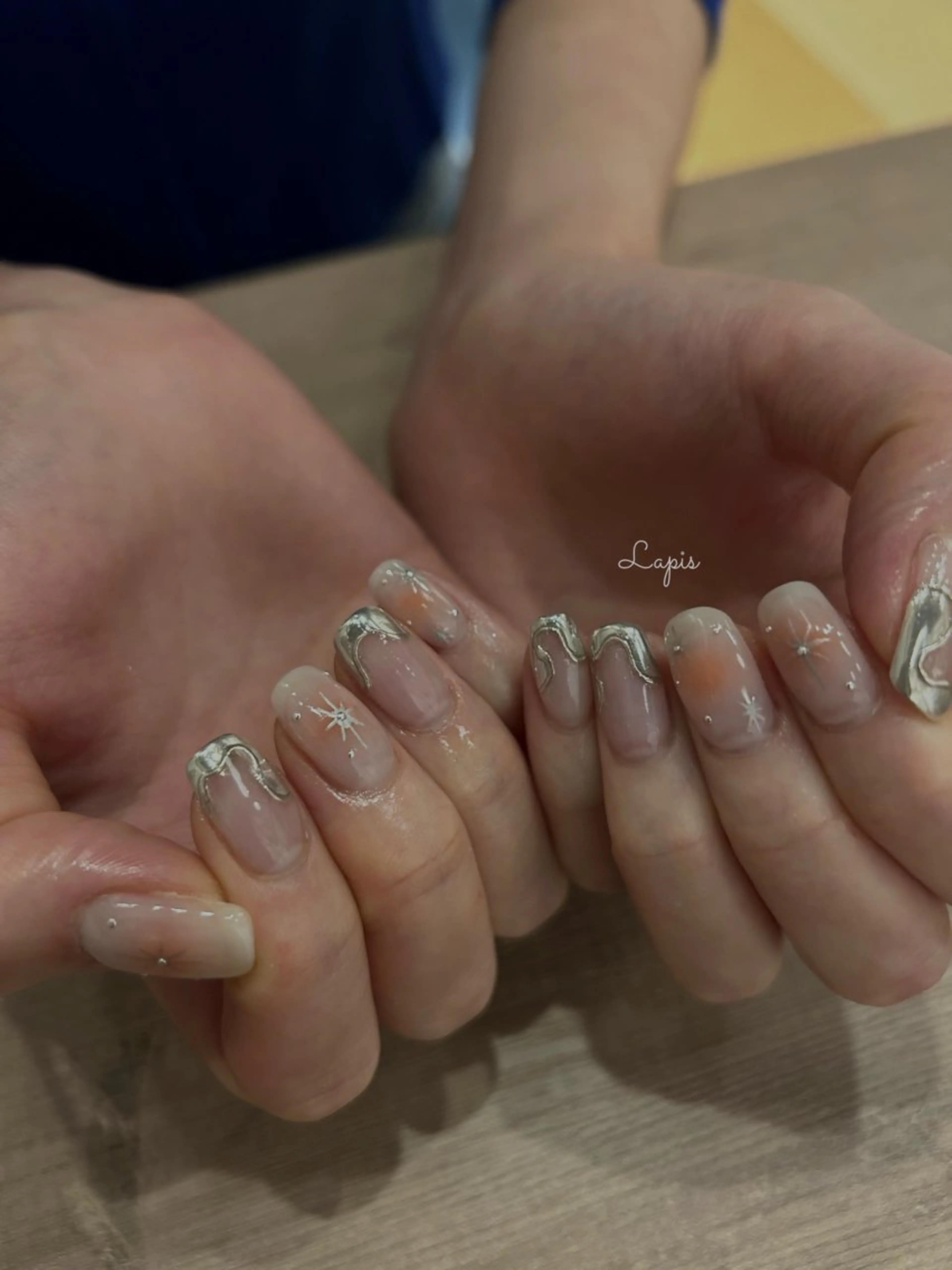 ネイル ハンドネイル Lapis *のネイルデザイン