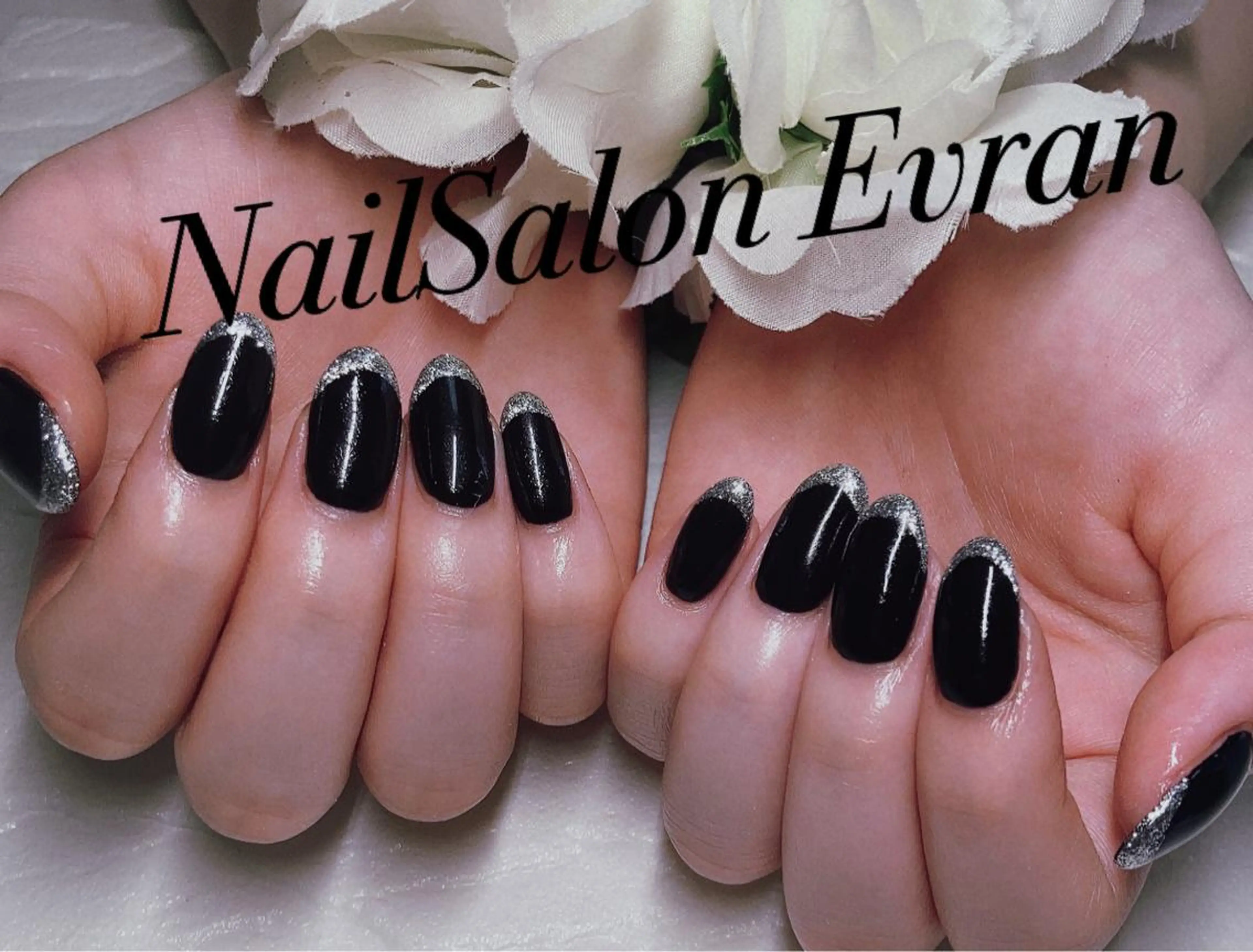 ネイル フレンチネイル ハンドネイル Nail salon Evranのネイルデザイン