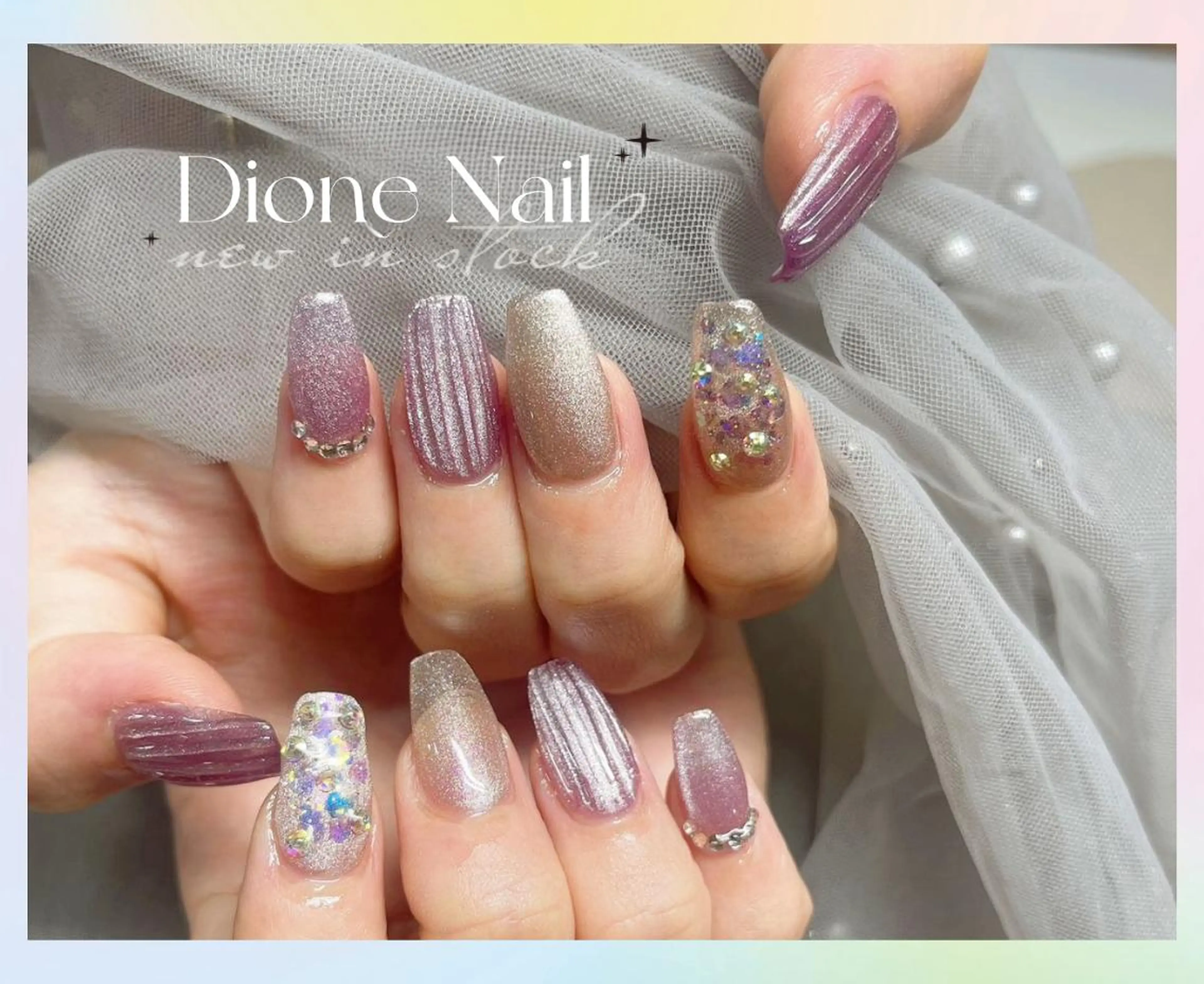 ネイル Sensy モカのネイルデザイン