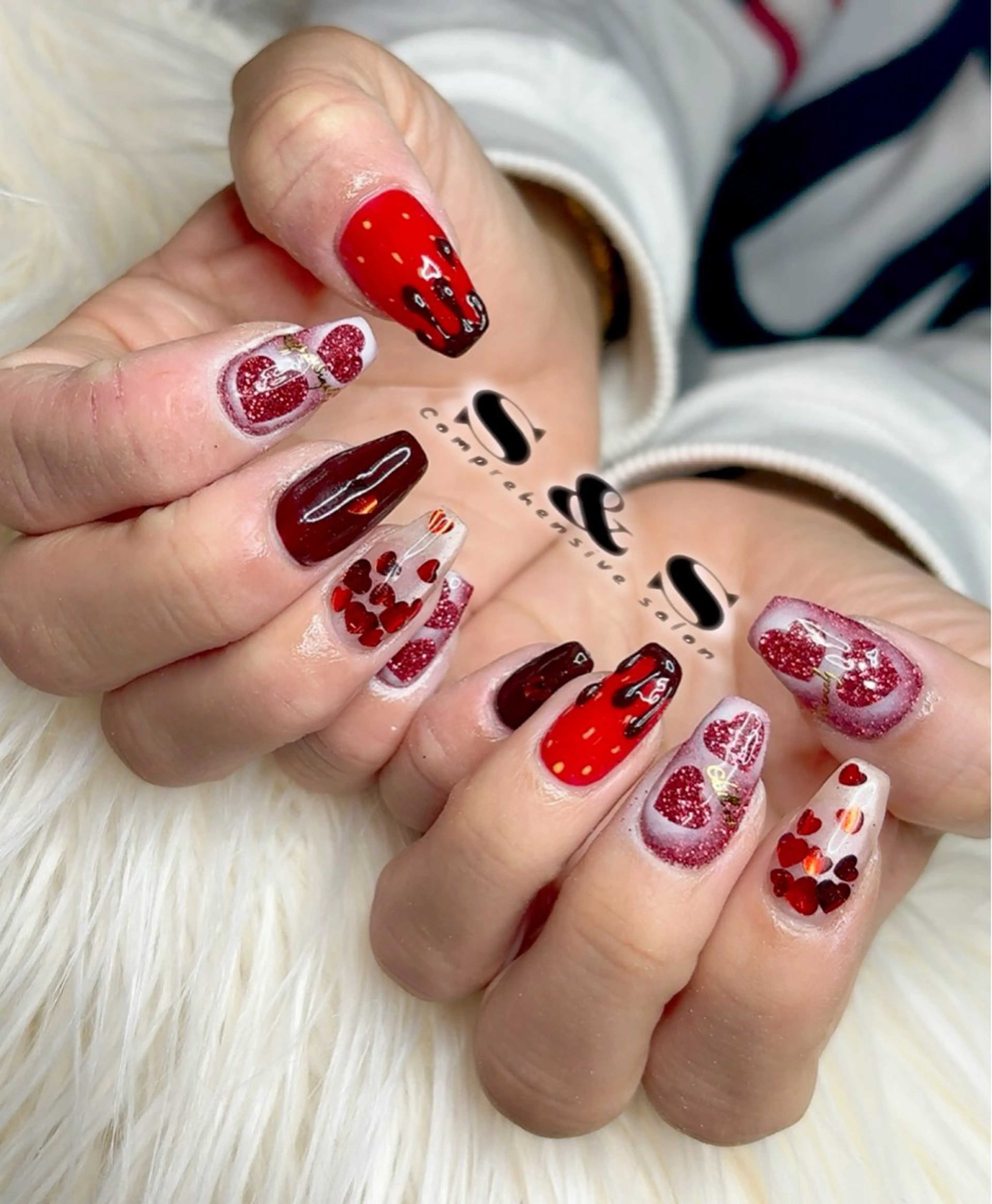 ミディアム S&S 村田小百合のネイルデザイン