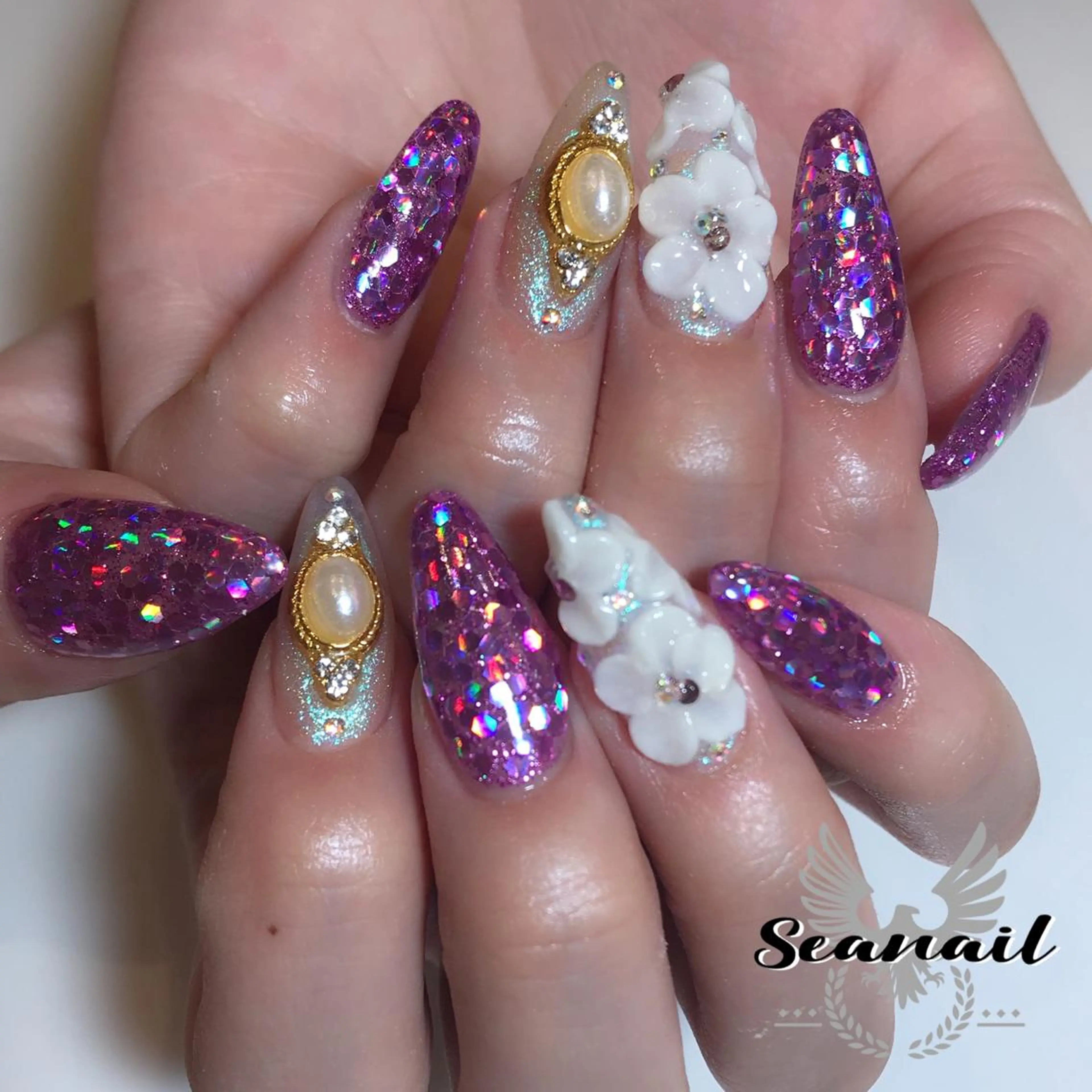 ネイル 小尾 栞のネイルデザイン