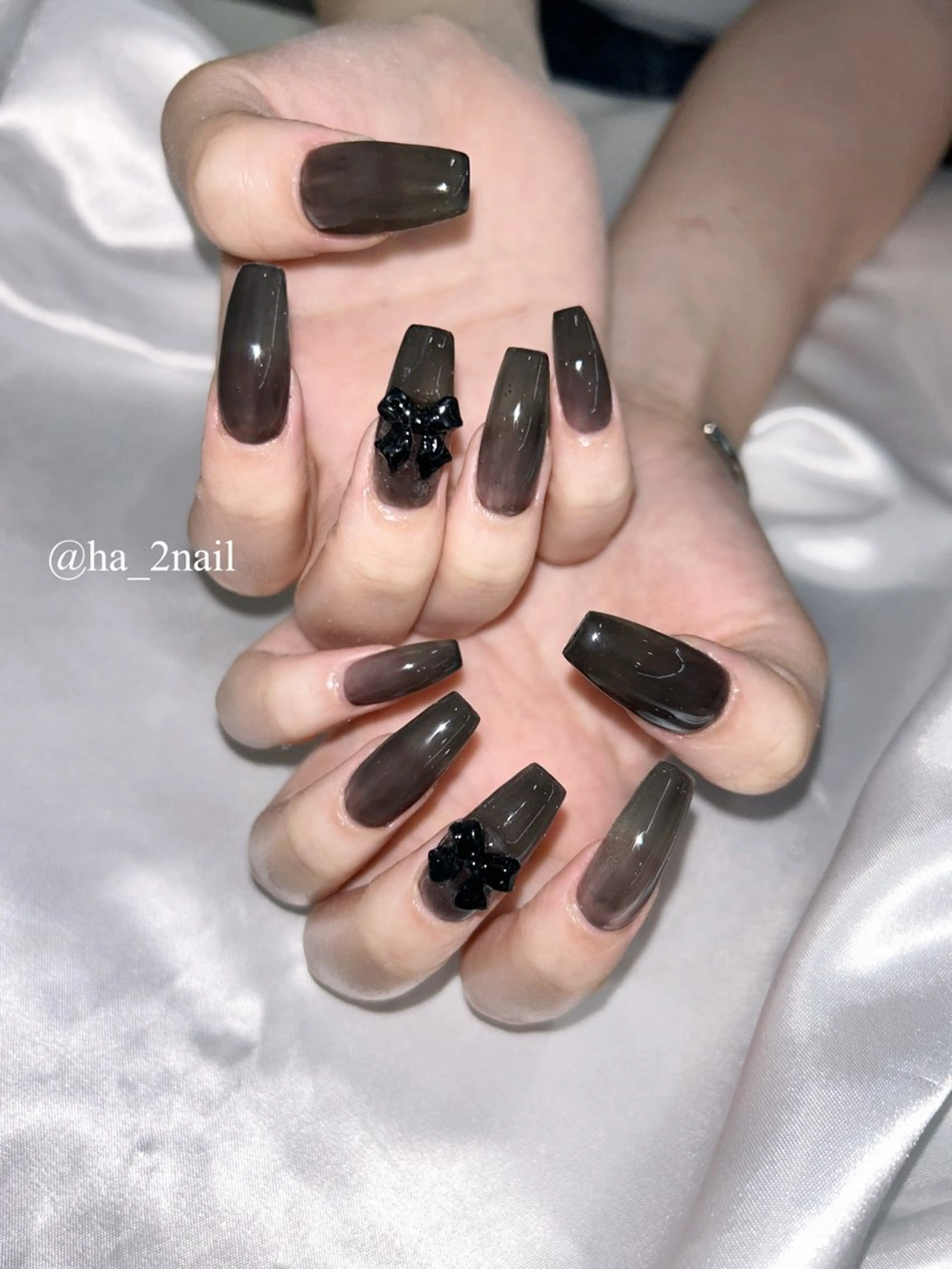 ネイル ワンカラーネイル NAIL and EYELASH ALPHA.所属・ALPHA. 姫繇のネイルデザイン