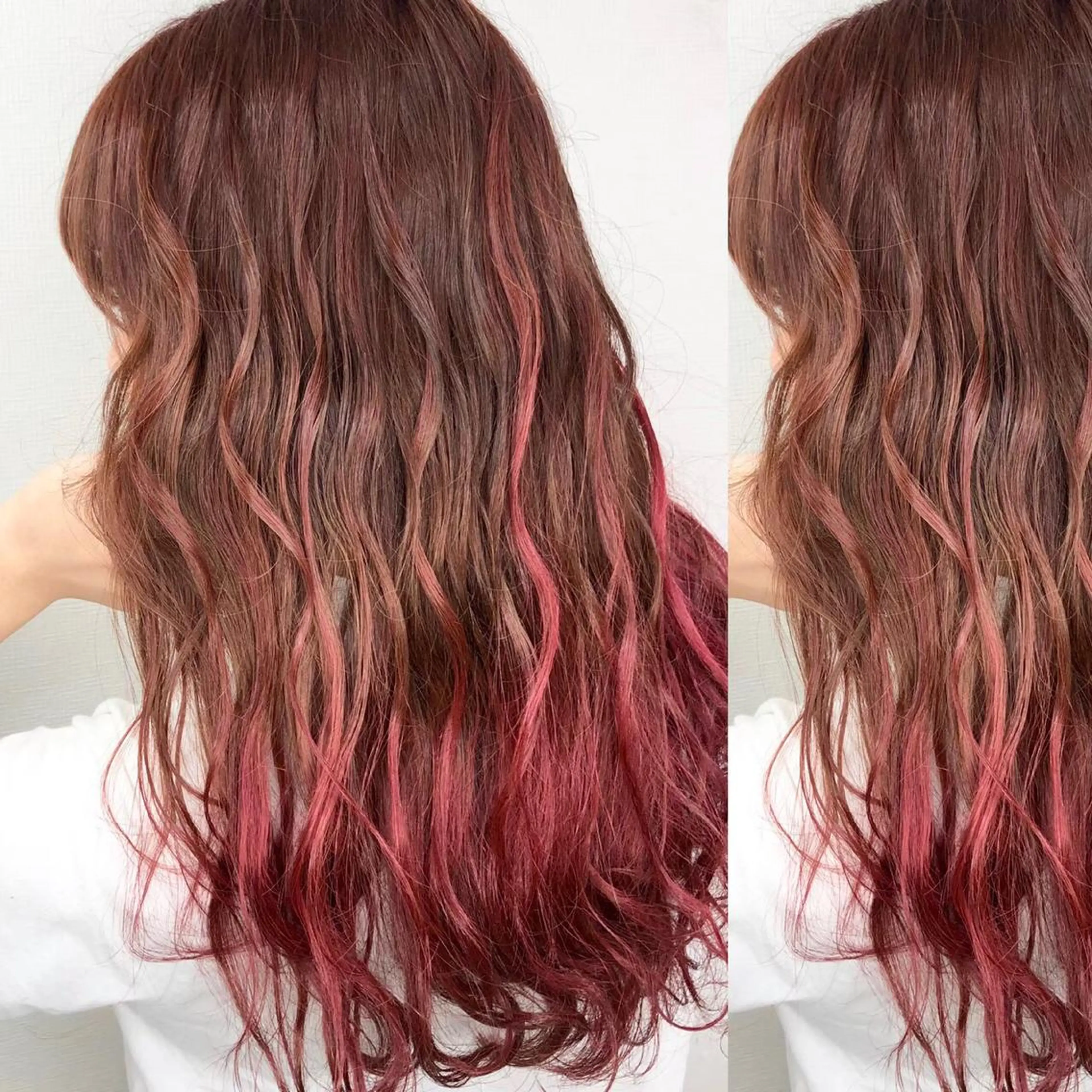 ショート カラー カット ヘアカラー JuNブリーチに 縮毛矯正するプロのヘアスタイル