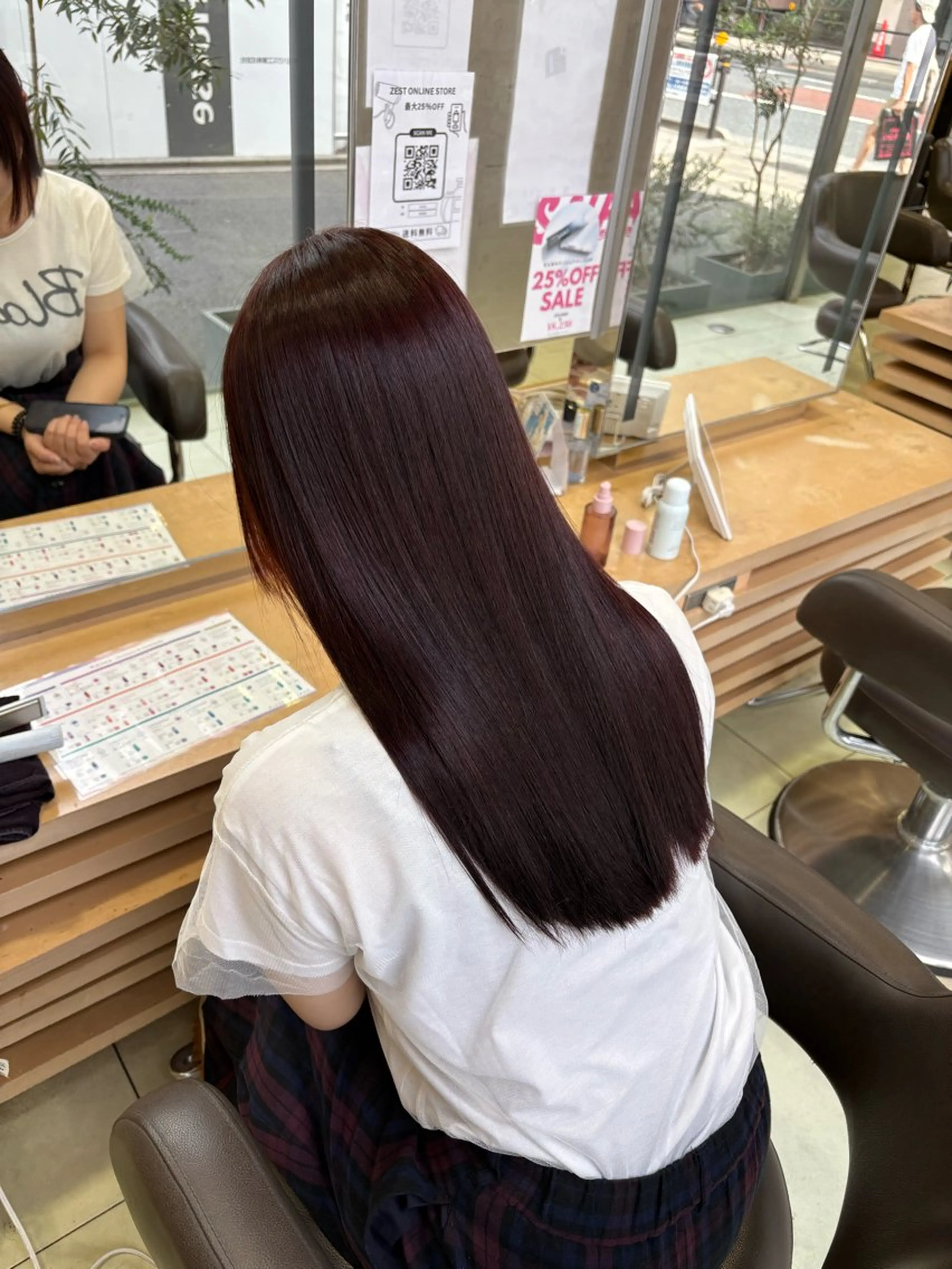 ショート カラー カット ヘアカラー トリートメント フェザーパーマ🪶 シャドウ/ジュンエイのヘアスタイル