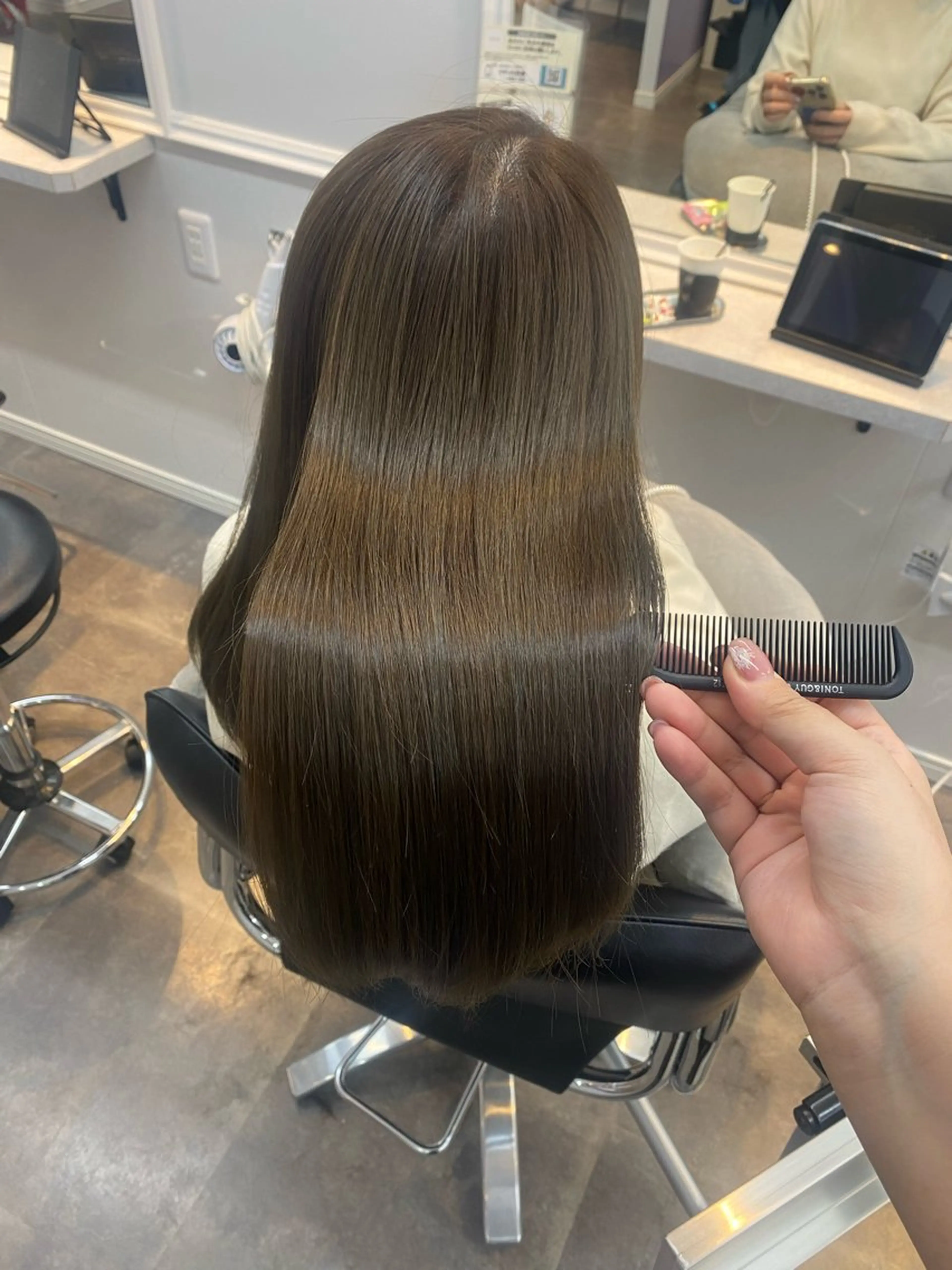 ロング カラー SALOWIN銀座Suite所属・髪質改善/艶髪矯正 /長谷川なつみのヘアスタイル