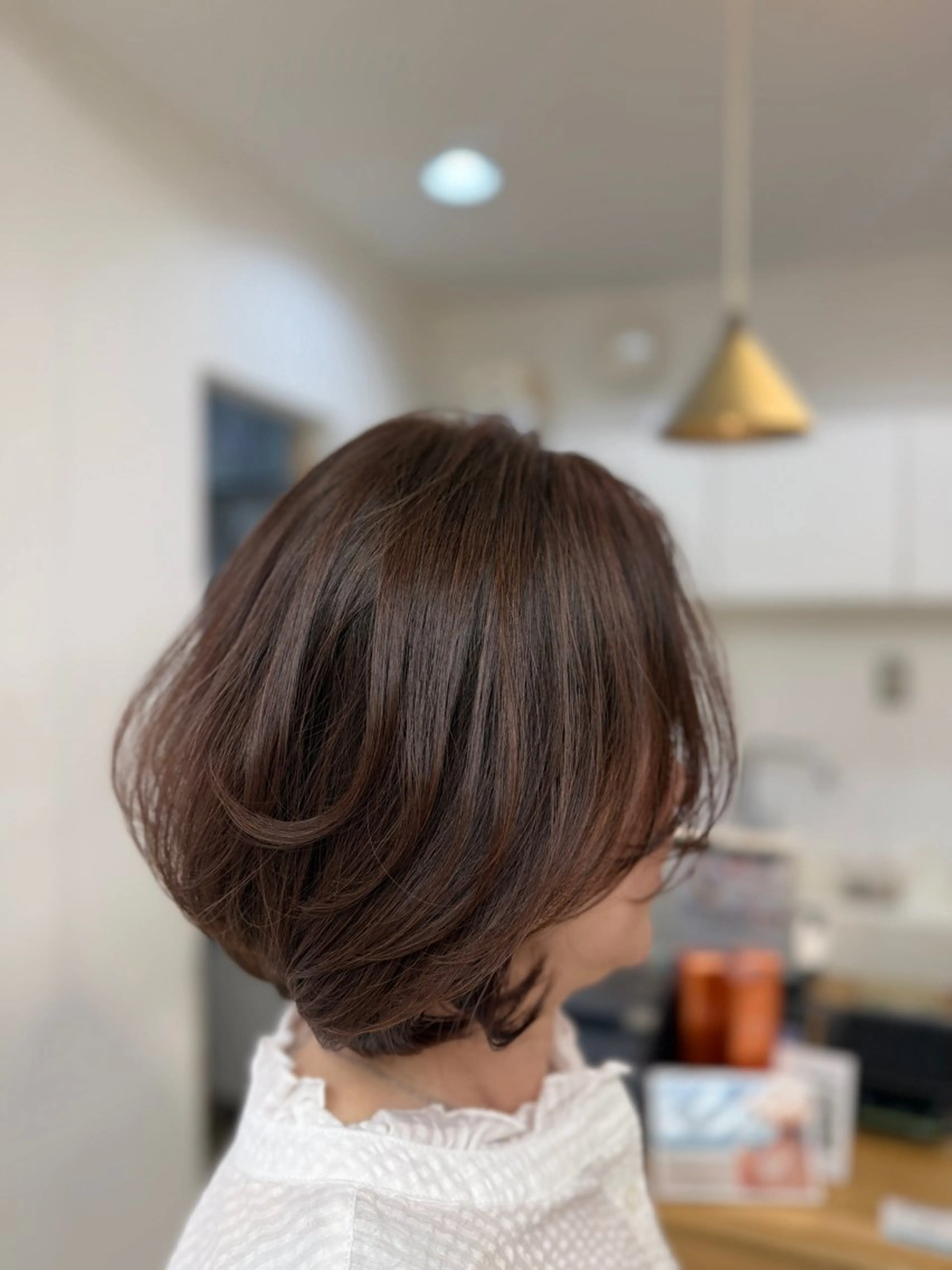 ミディアム カラー カット ✨オール年代🆗 🤍ウチダアユコのヘアスタイル