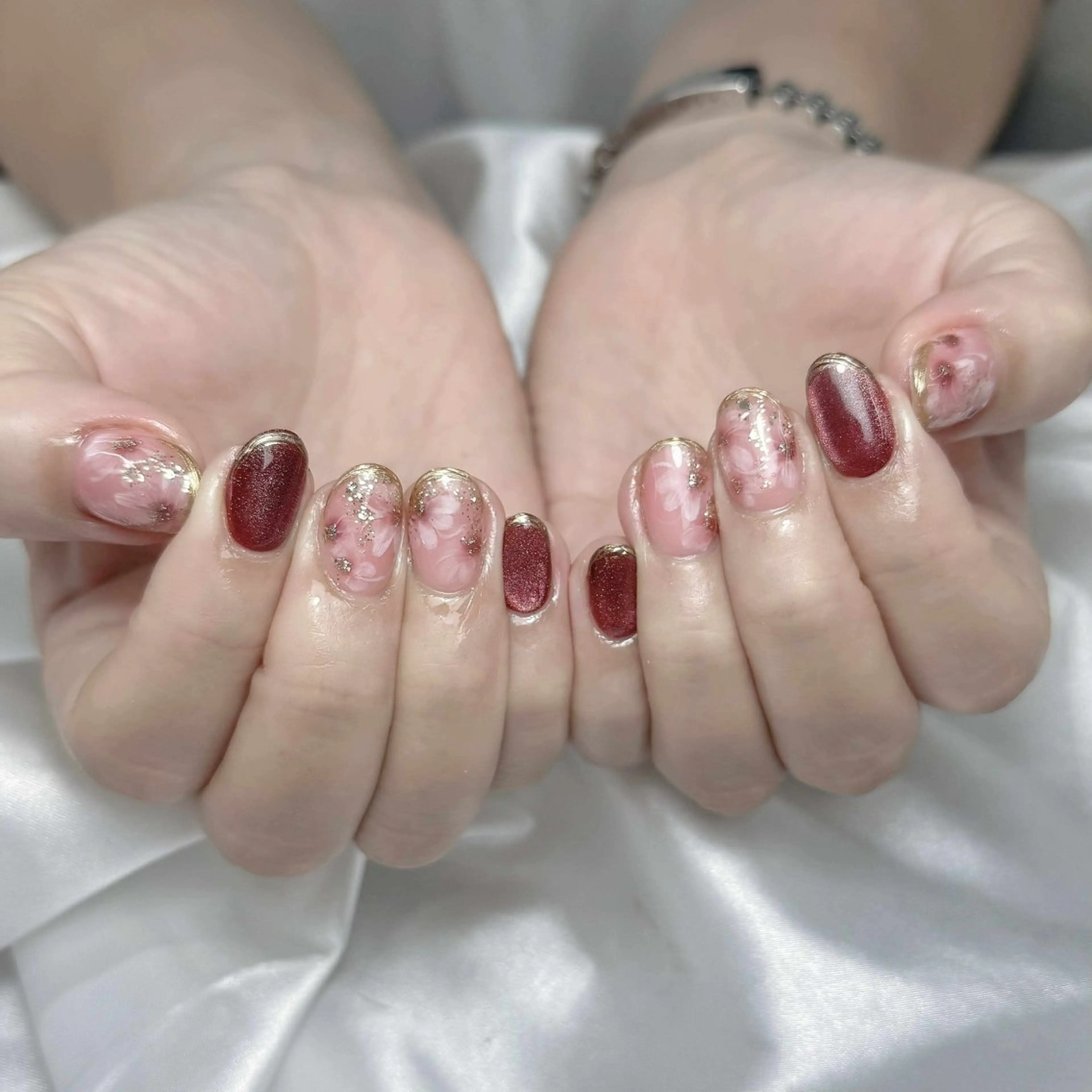 ネイル ハンドネイル ハンドケア Nova Nail Nambaのネイルデザイン