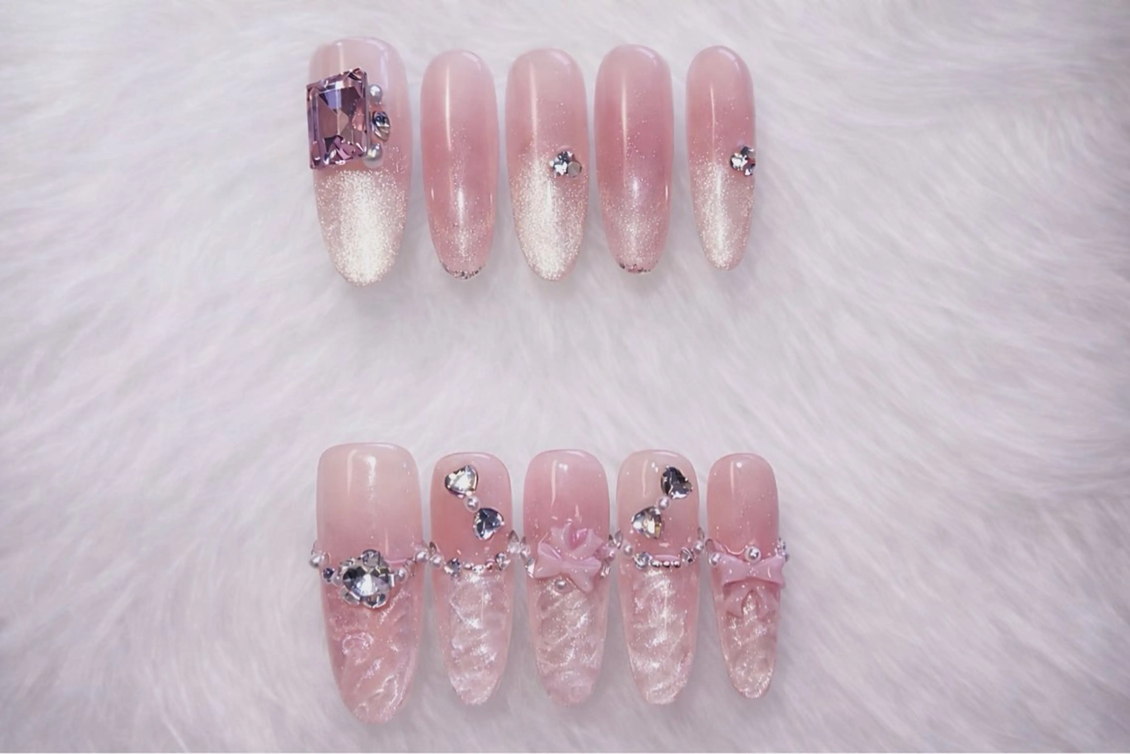 ネイル 【パラジェル・フィルイン】 T&BNAIL STUDIO所属・り オのネイルデザイン