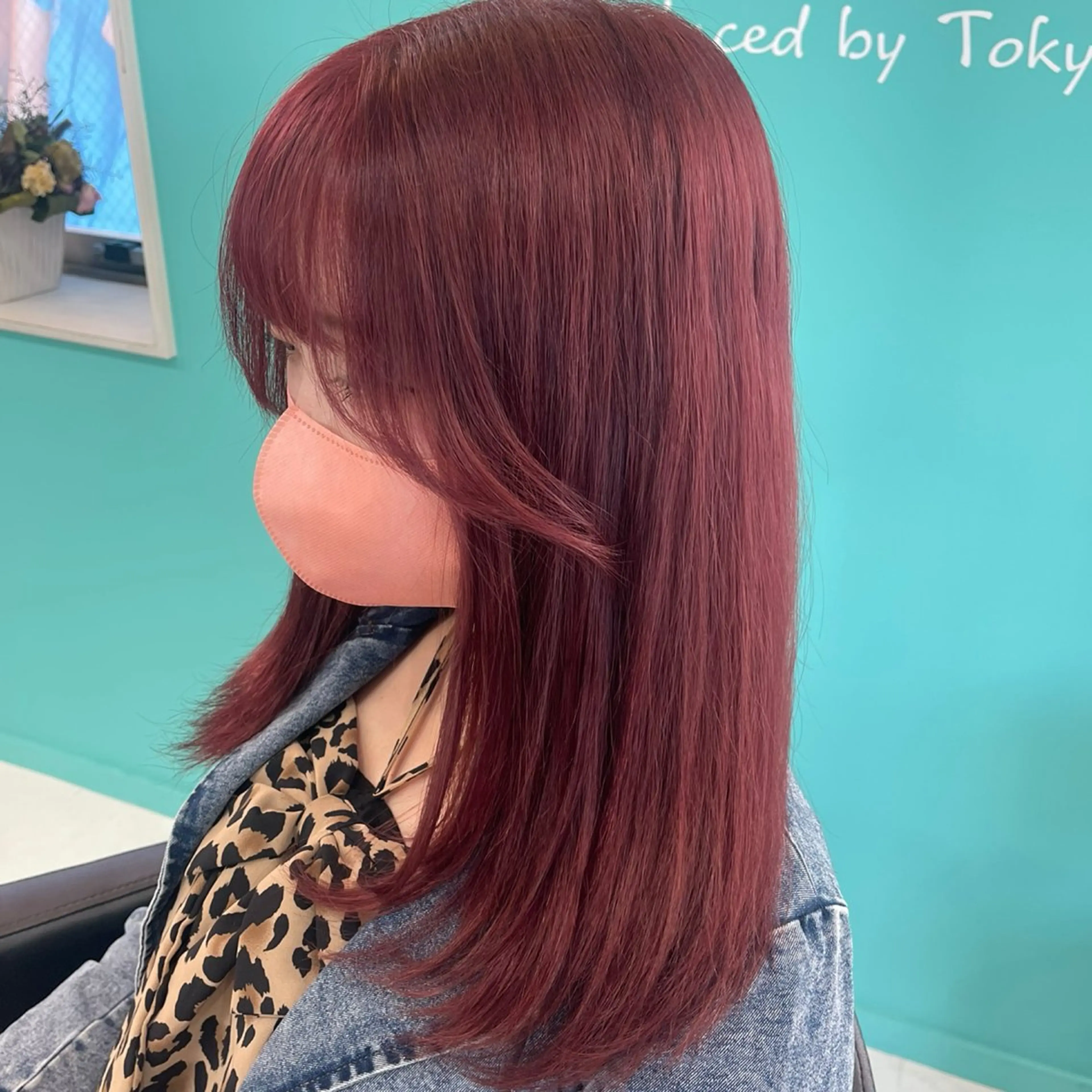 セミロング カラー ヘアカラー mana/髪質改善/ ヘアセット/パーマのヘアスタイル