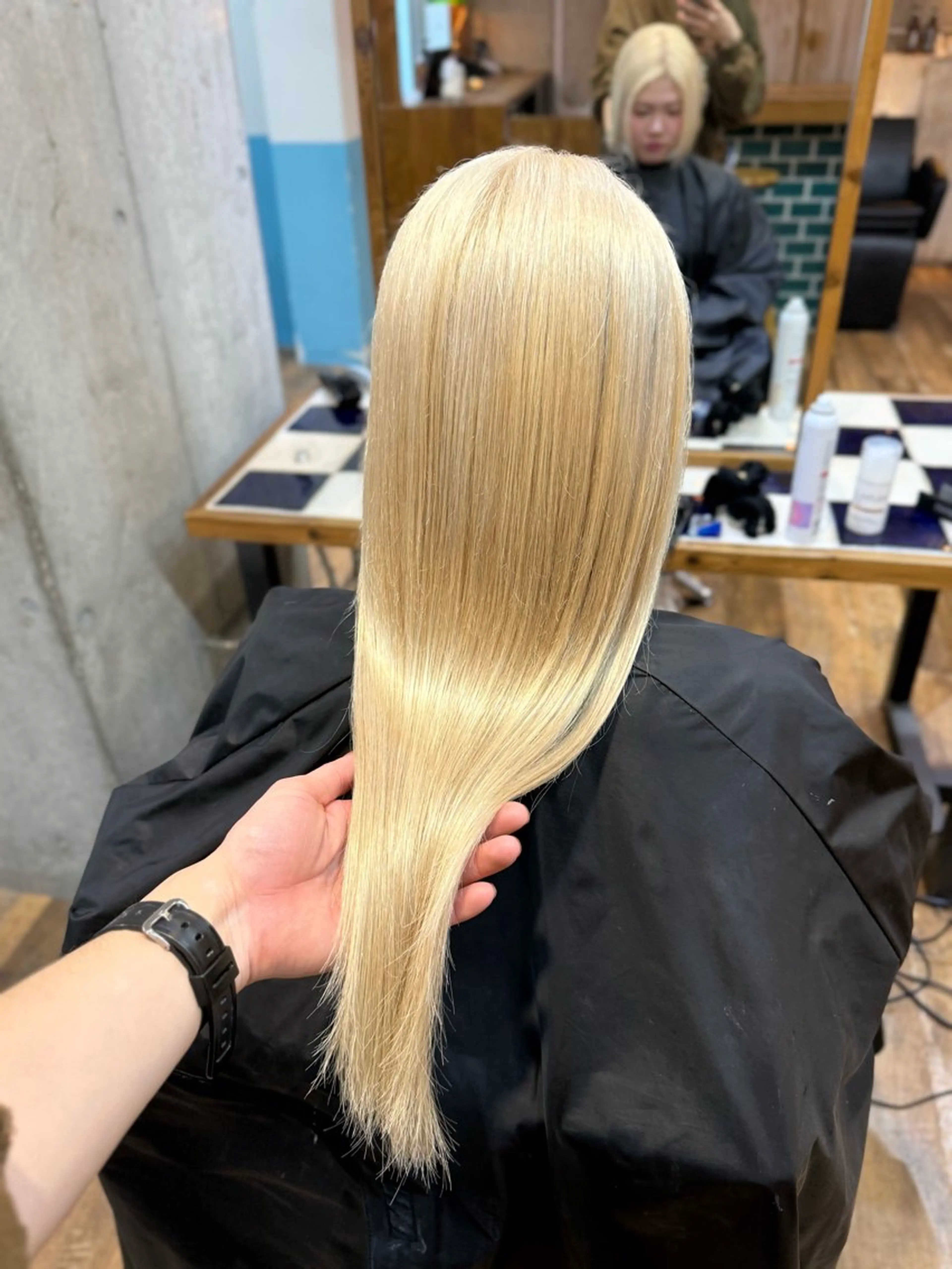 ロング カラー ヘアカラー トリートメント 💖カラー/ブリーチ 💖あつやのヘアスタイル