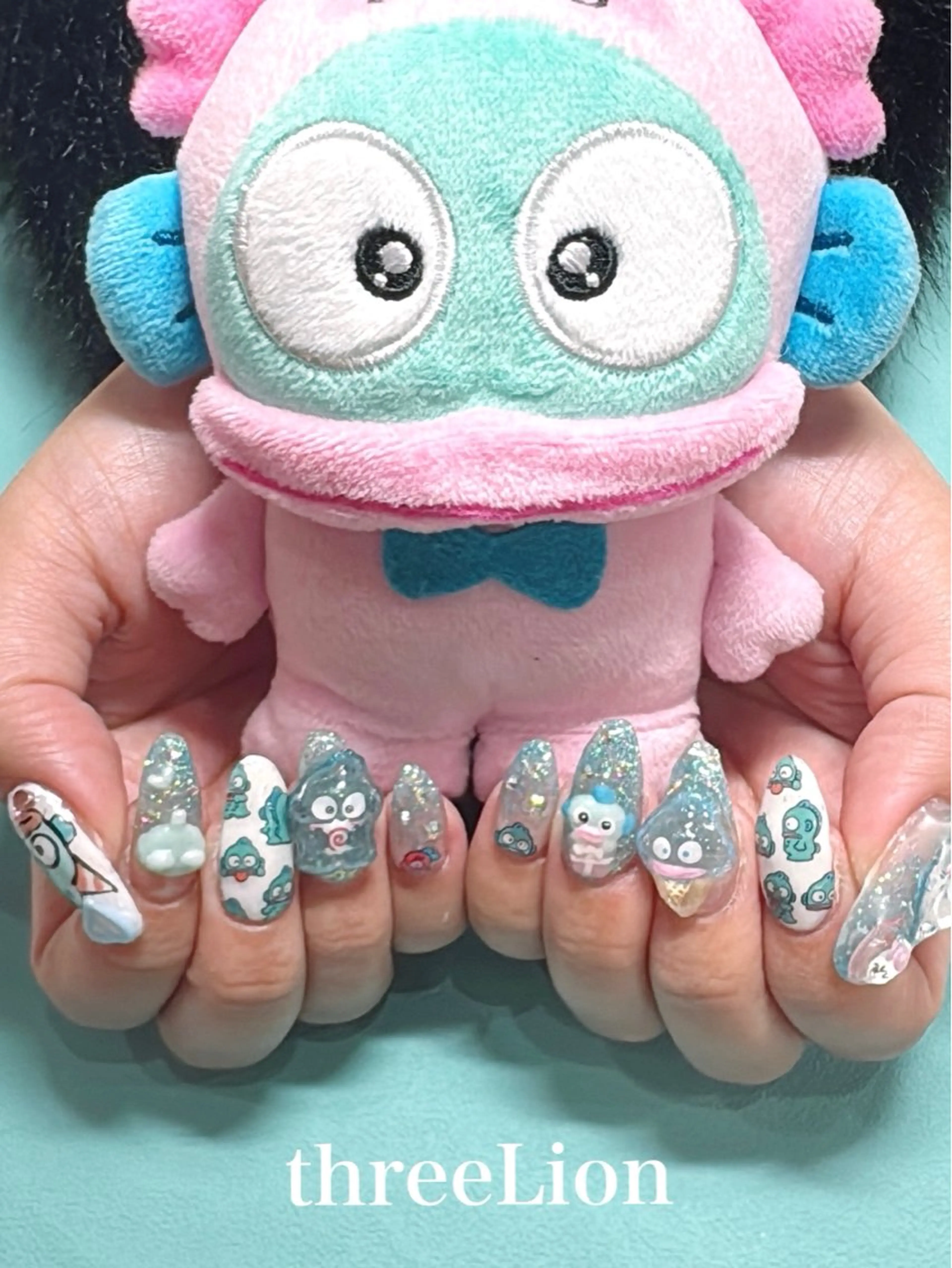 ネイル 持ち込み ハンドネイル threeLion　ネイル&アイラッシュサロン所属・threeLion ネイル&アイラッシュのネイルデザイン