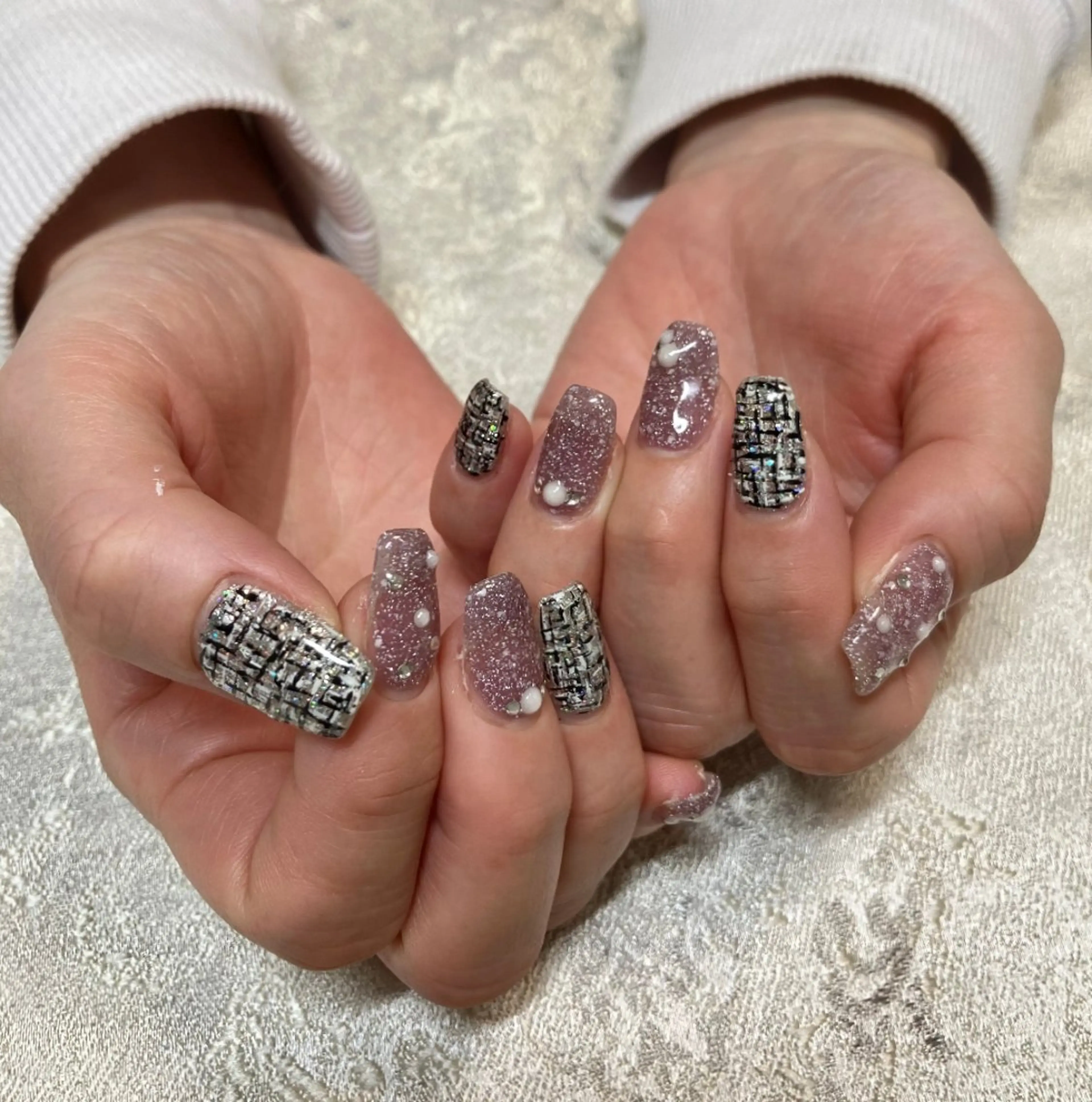 ネイルをするのが初めて✨💅初めて記念日価格✯✯デザインありなので満足できるネイルになると思います🍀の写真