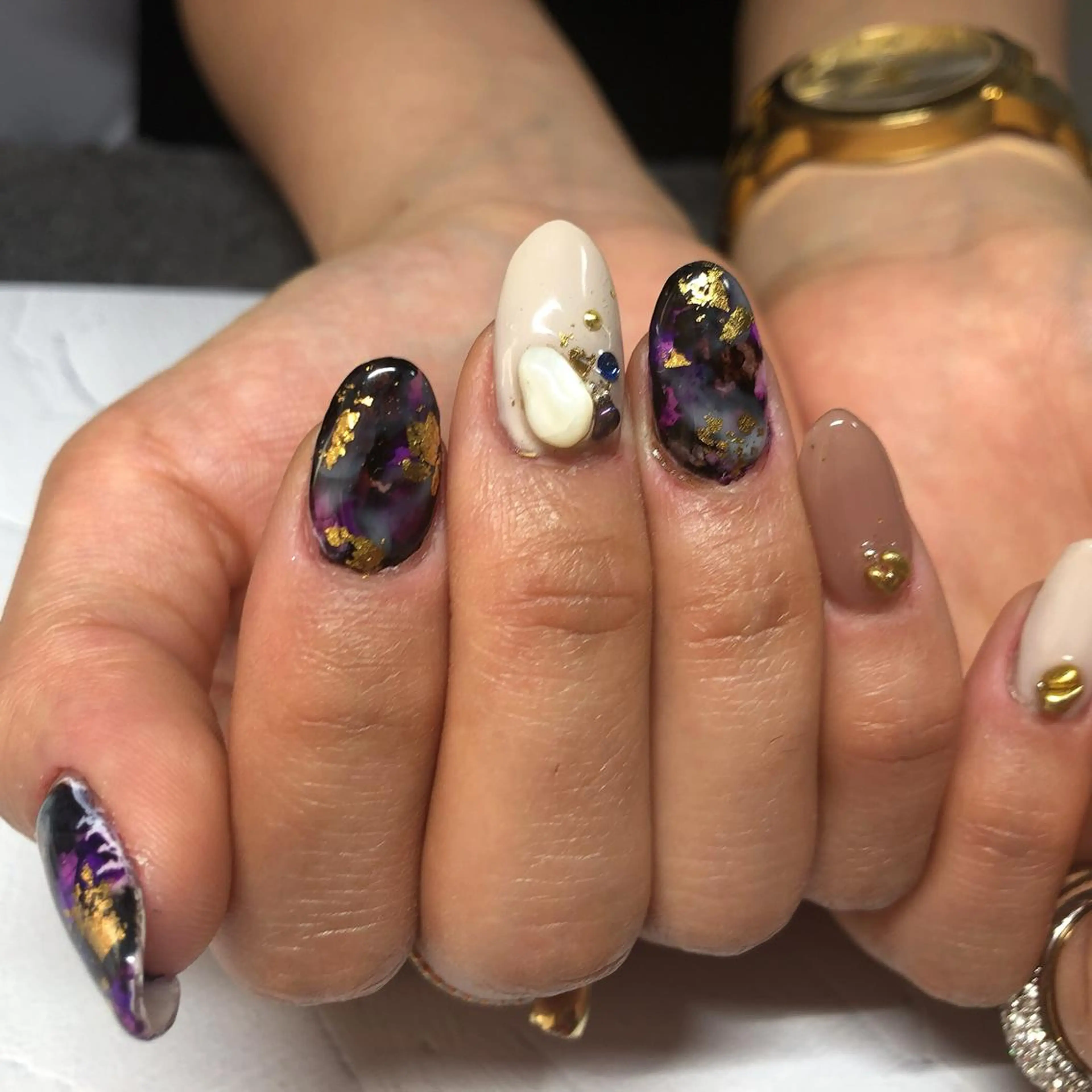 ネイル 奥園 良恵のネイルデザイン