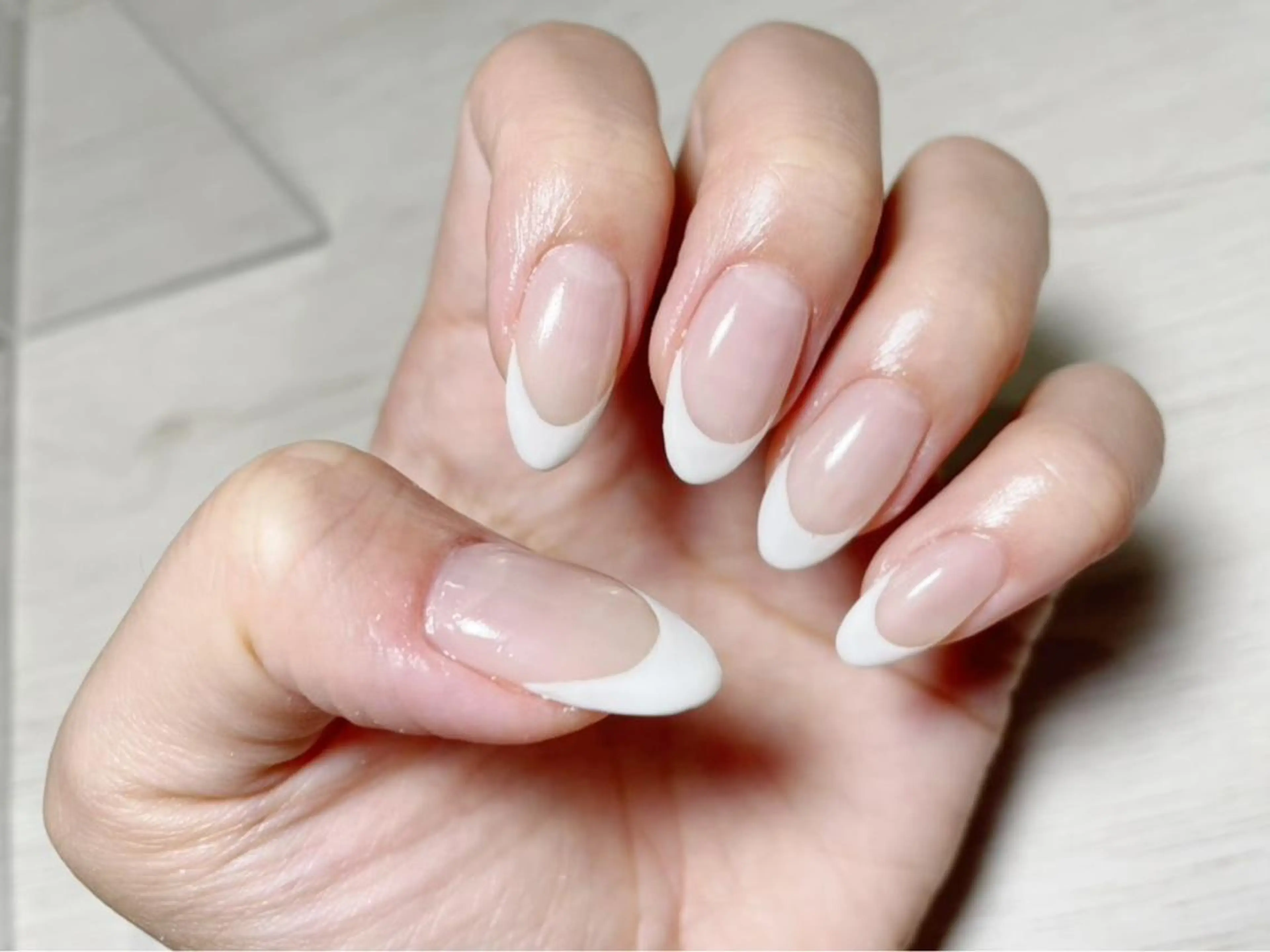 ネイル フレンチネイル Nail Eyelashのネイルデザイン