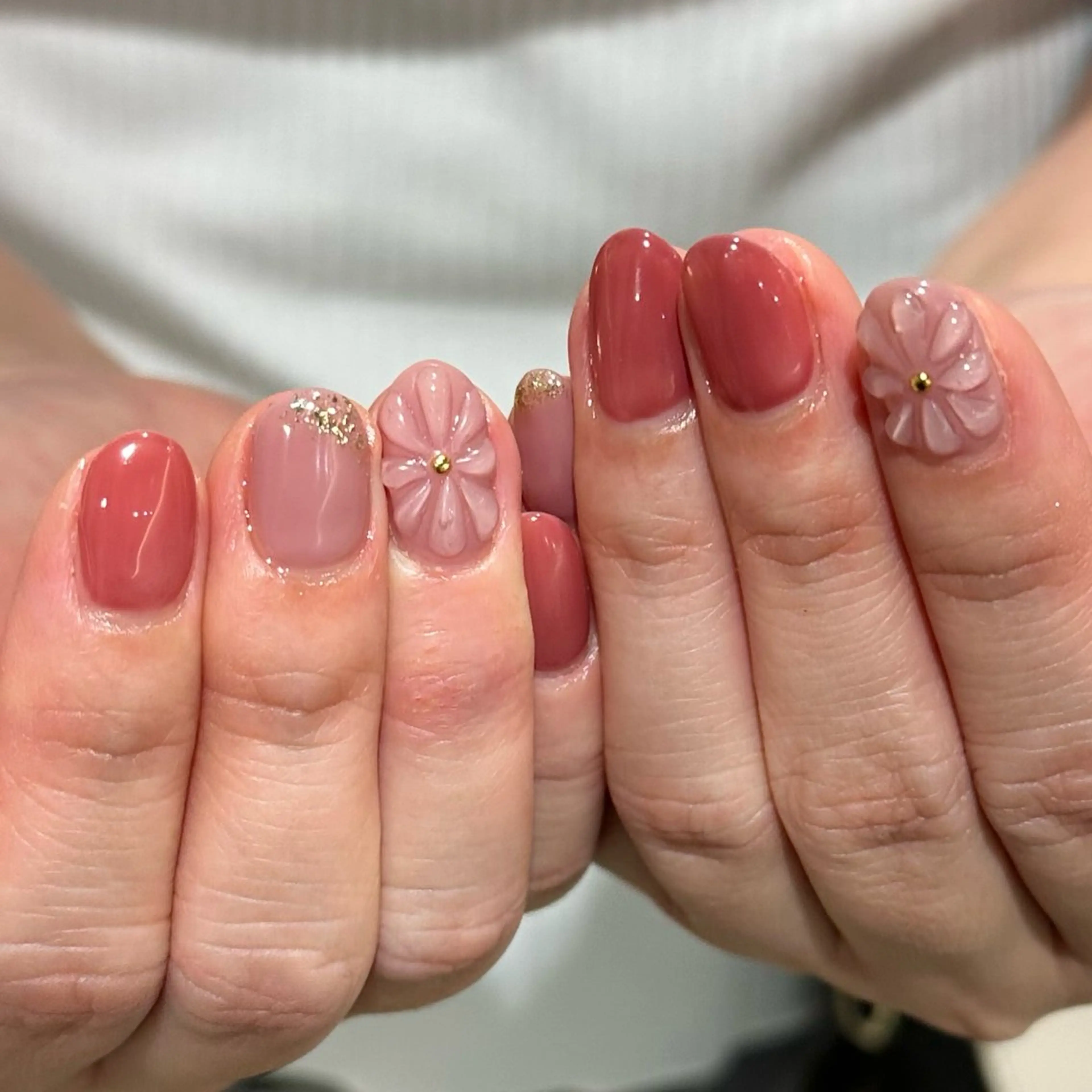 ネイル ぷっくりネイル Umezawa Minoriのネイルデザイン