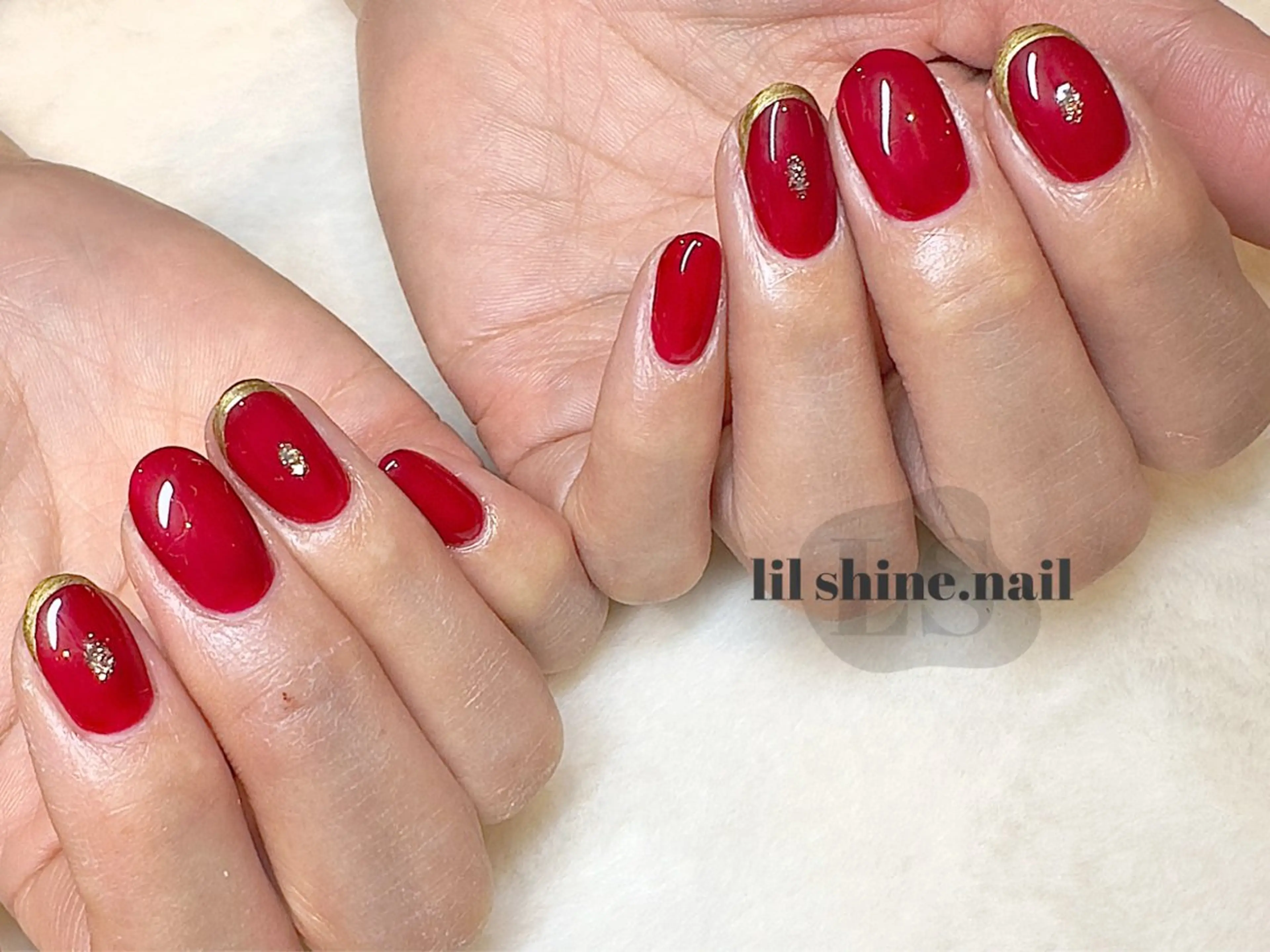 ネイル アートネイル リル シャインのネイルデザイン