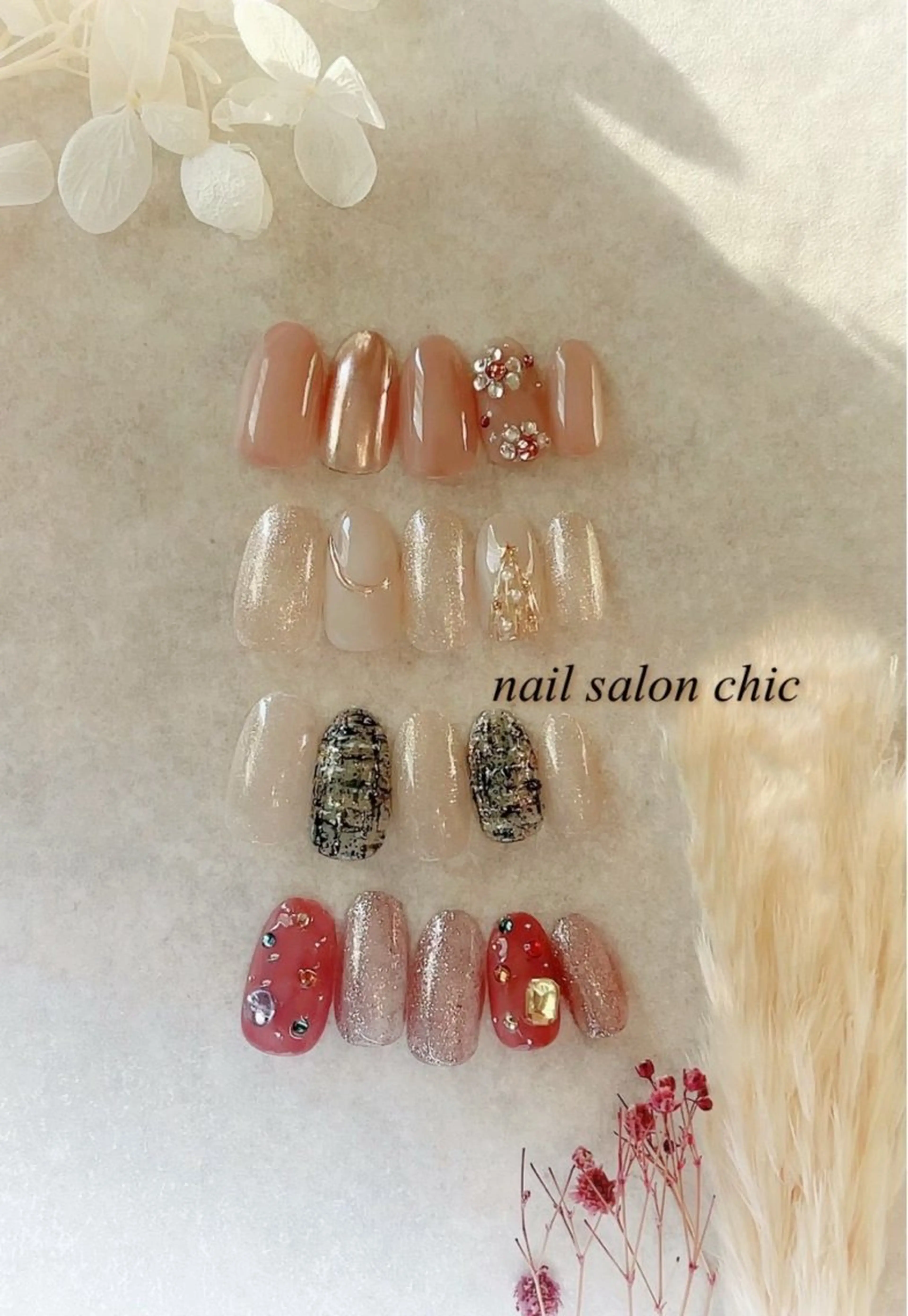 ネイル ハンドネイル nail salon chicのネイルデザイン